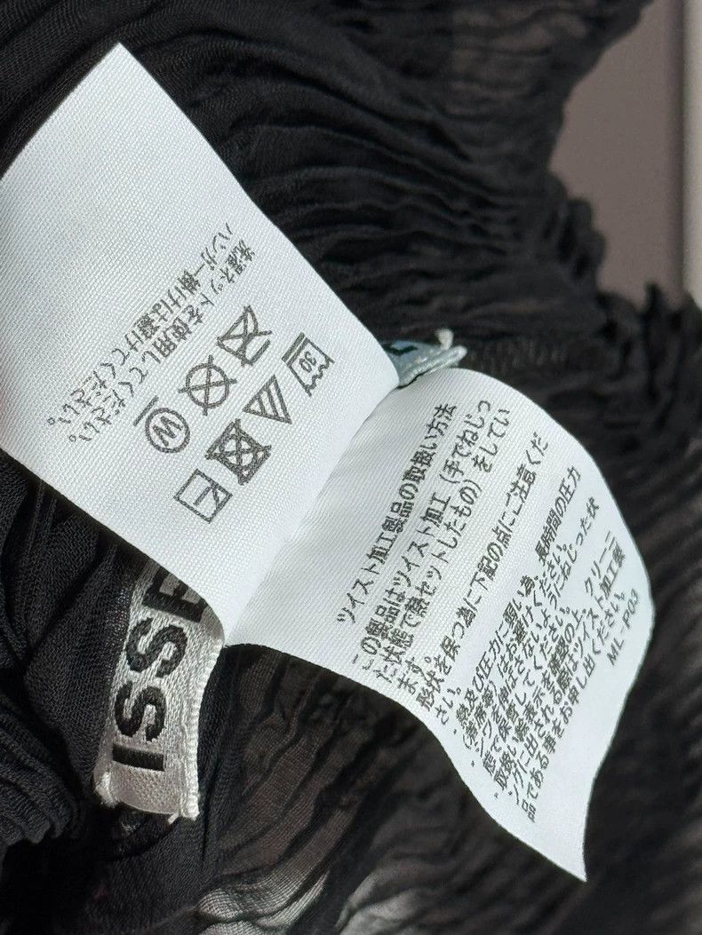 Issey Miyake Issey Miyake size:2 Black main line, wicker see-through, h Size XS / US 0-2 / IT 36-38 - 4 Thumbnail