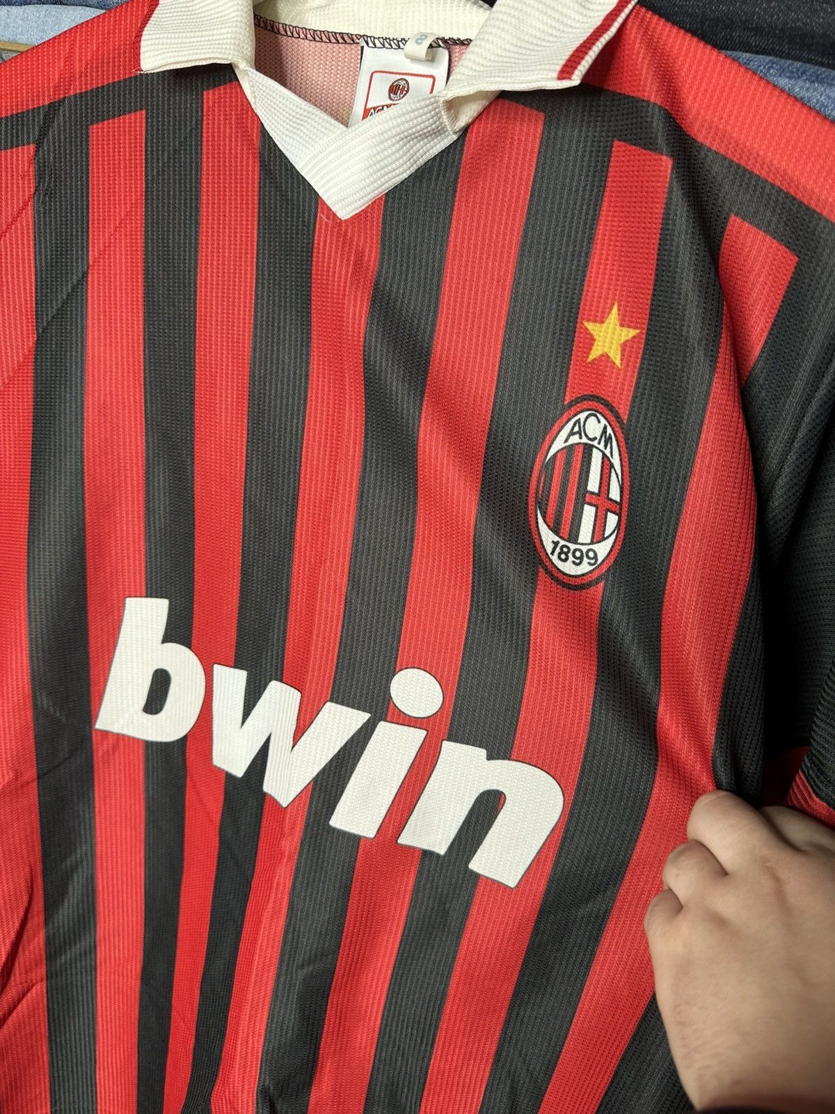 Other 2008/09 AC Milan Home Shirt Ronaldinho #80 Size US S / EU 44-46 / 1 - 3 Thumbnail