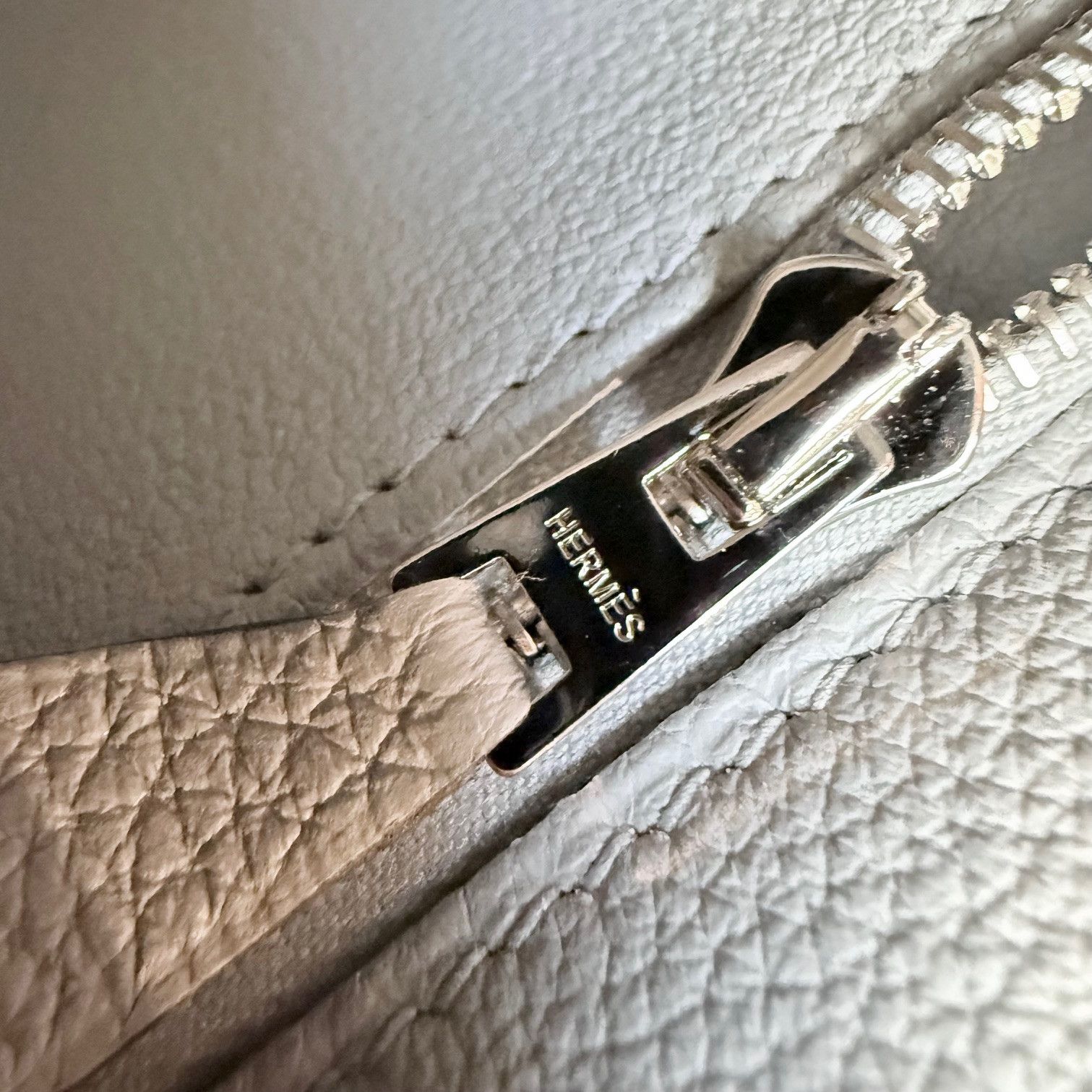 Hermes Hermès 2025 Gris Pantin Togo Kelly Retourne 28 PHW Bag Size ONE SIZE - 12 Thumbnail