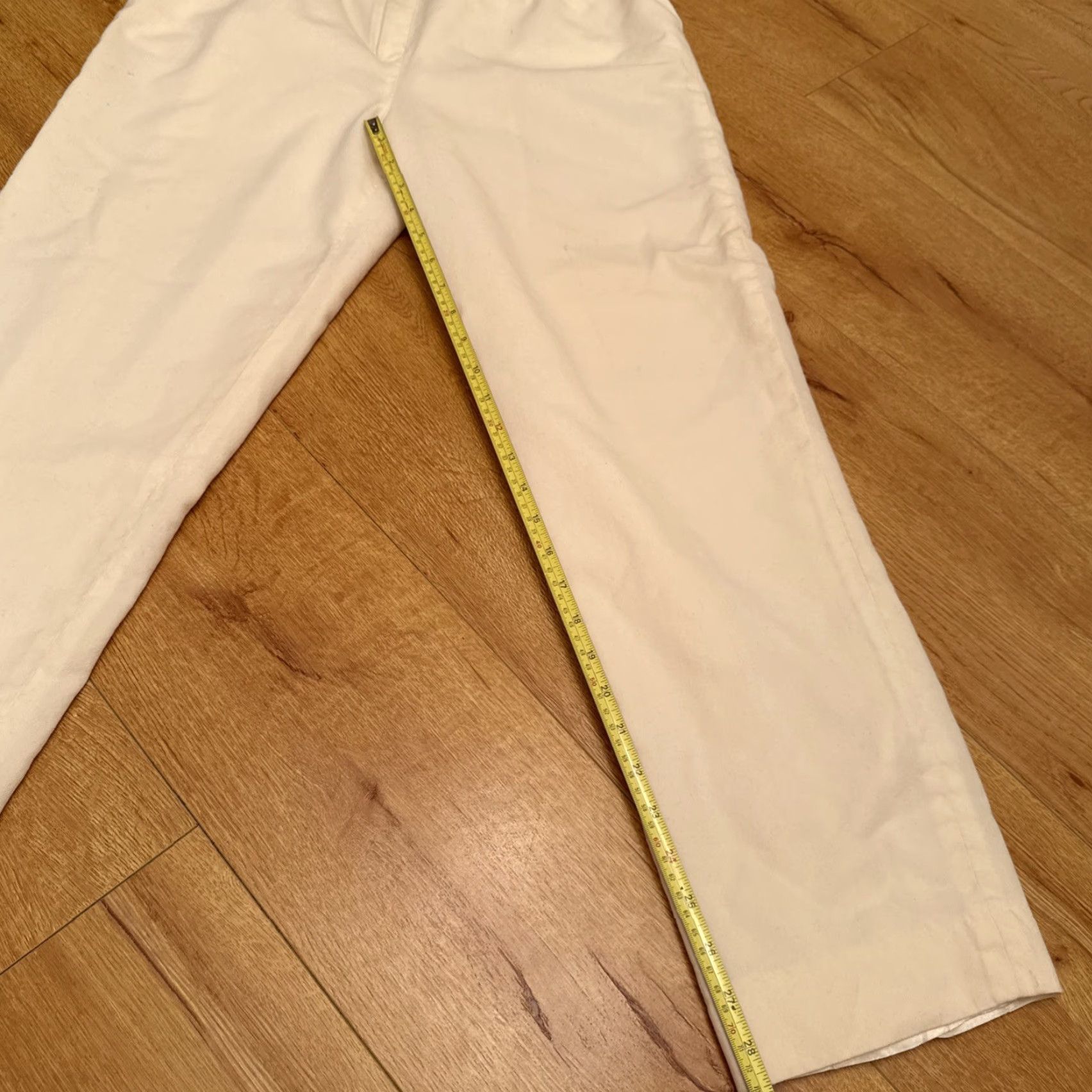 Pendleton VINTAGE Pendleton Wool Trousers Cream Pleat Lined Pockets Winter Classic Womens 12 Size 34" / US 12 / IT 48 - 3 Thumbnail
