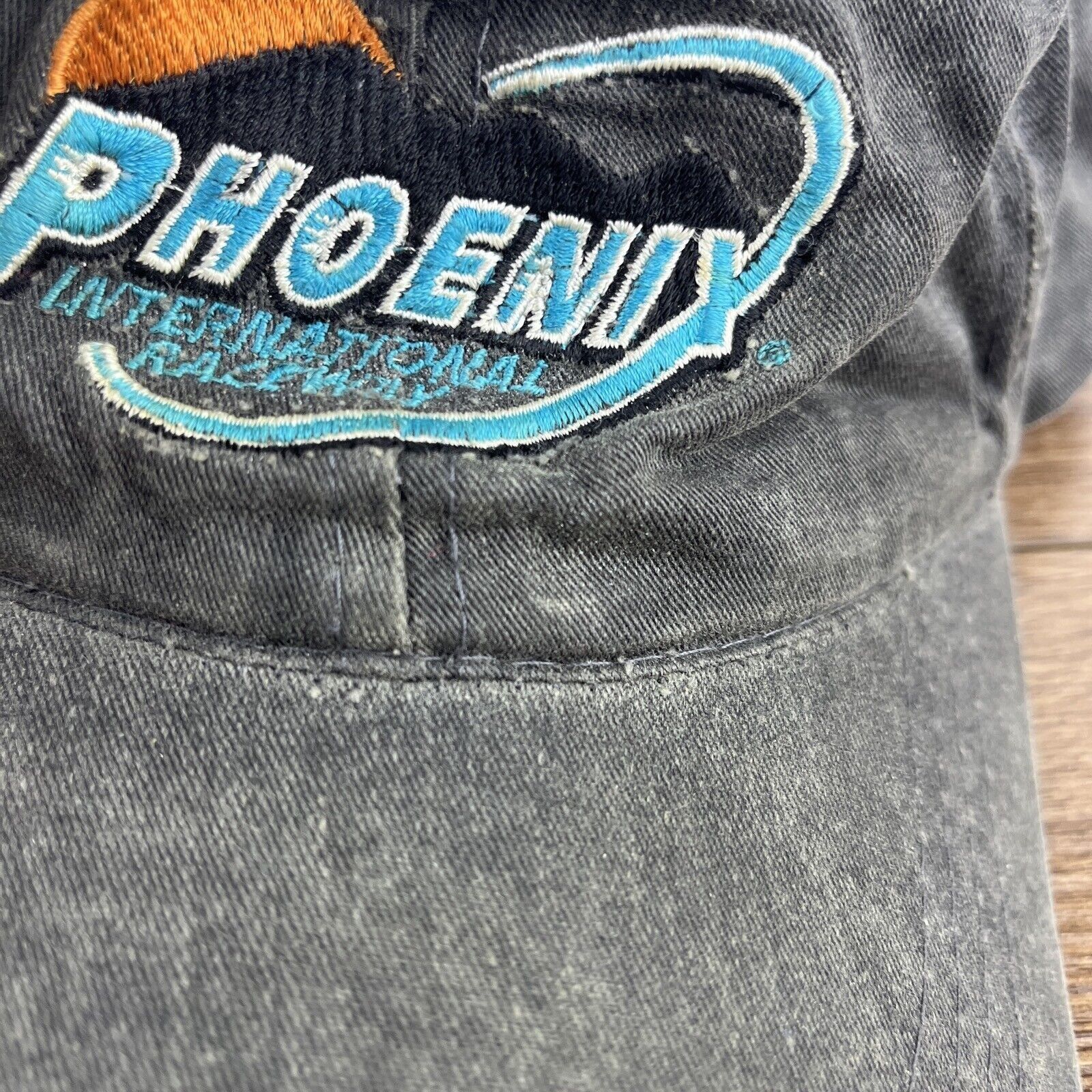 Other Phoenix International Raceway Hat Gray Hat Adjustable Adult Size ONE SIZE - 7 Thumbnail