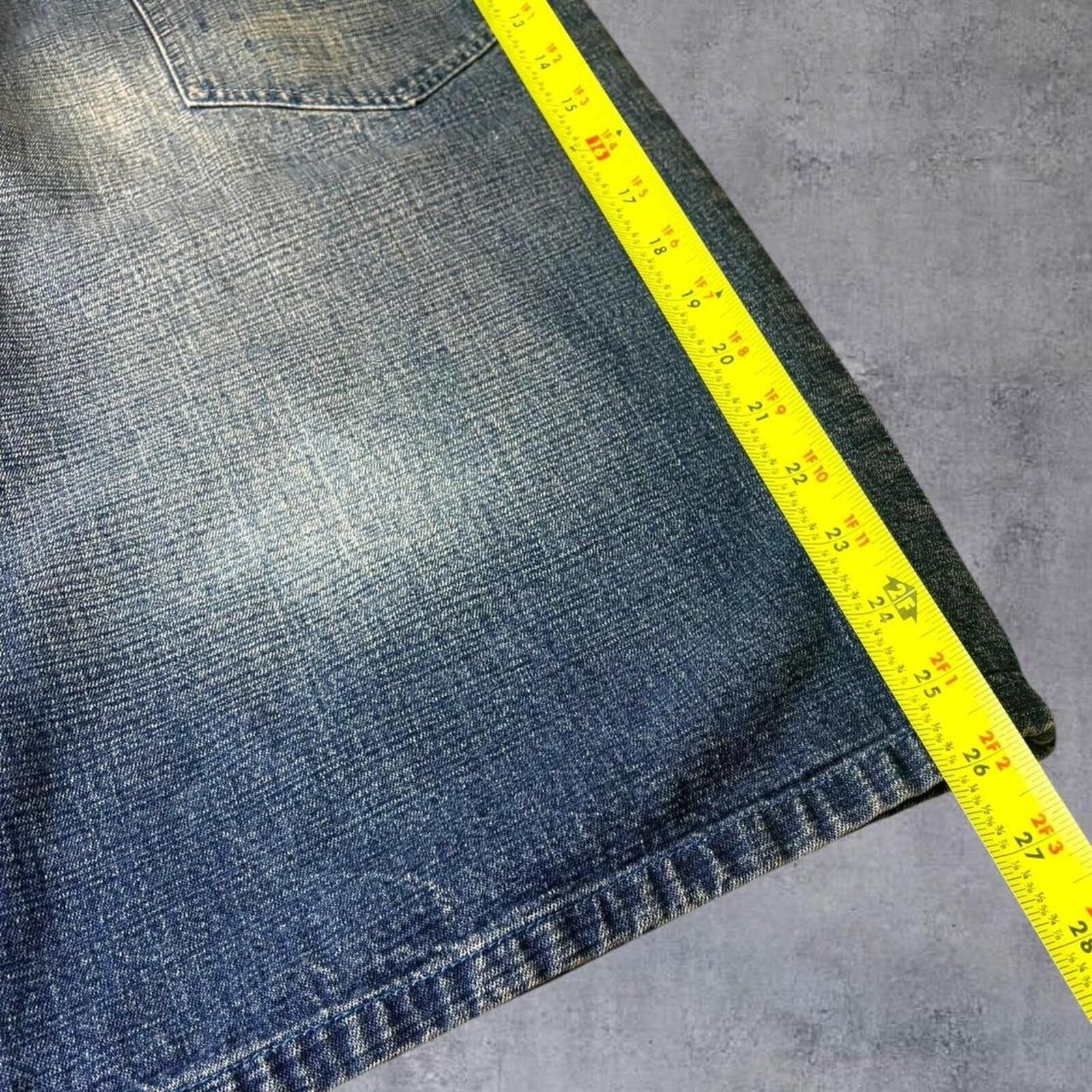 Southpole Makaveli 2000s Y2K Baggy Wide Leg Skater Jorts Size US 38 / EU 54 - 4 Thumbnail