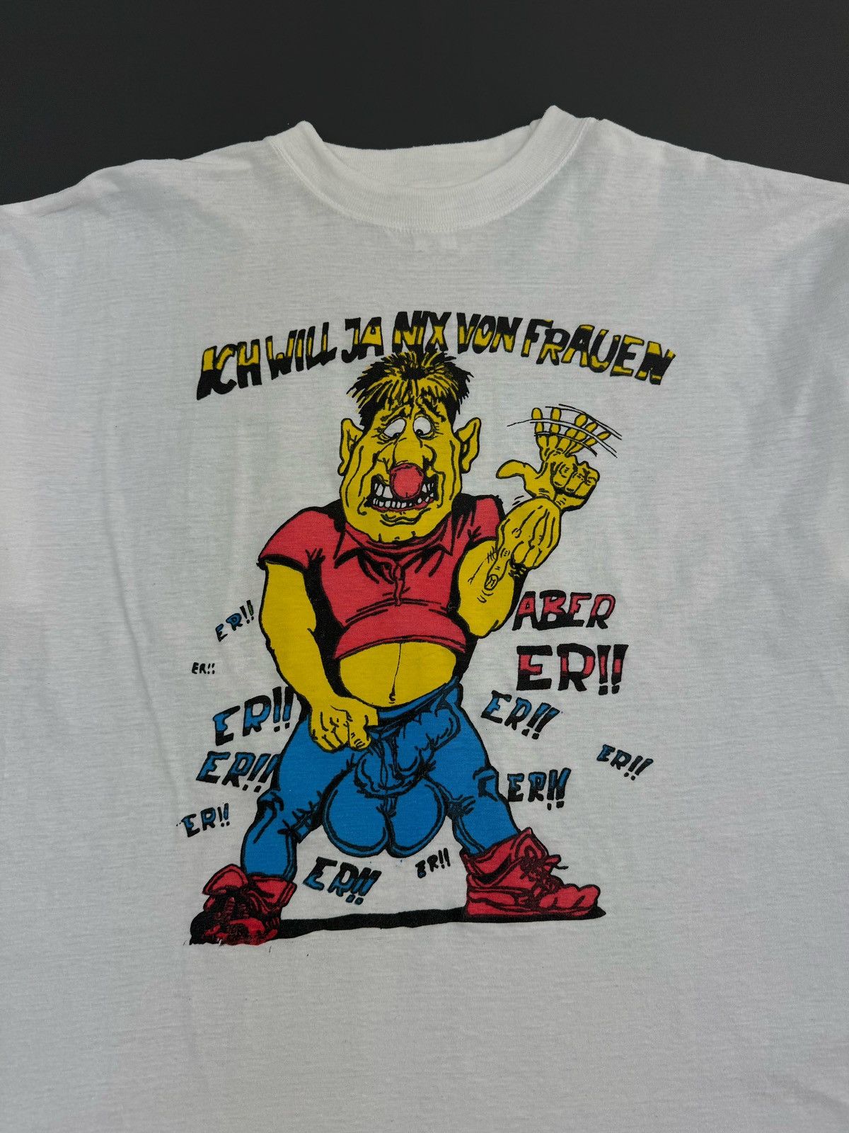 Vintage Vintage Humor T-Shirt Size US XL / EU 56 / 4 - 3 Thumbnail