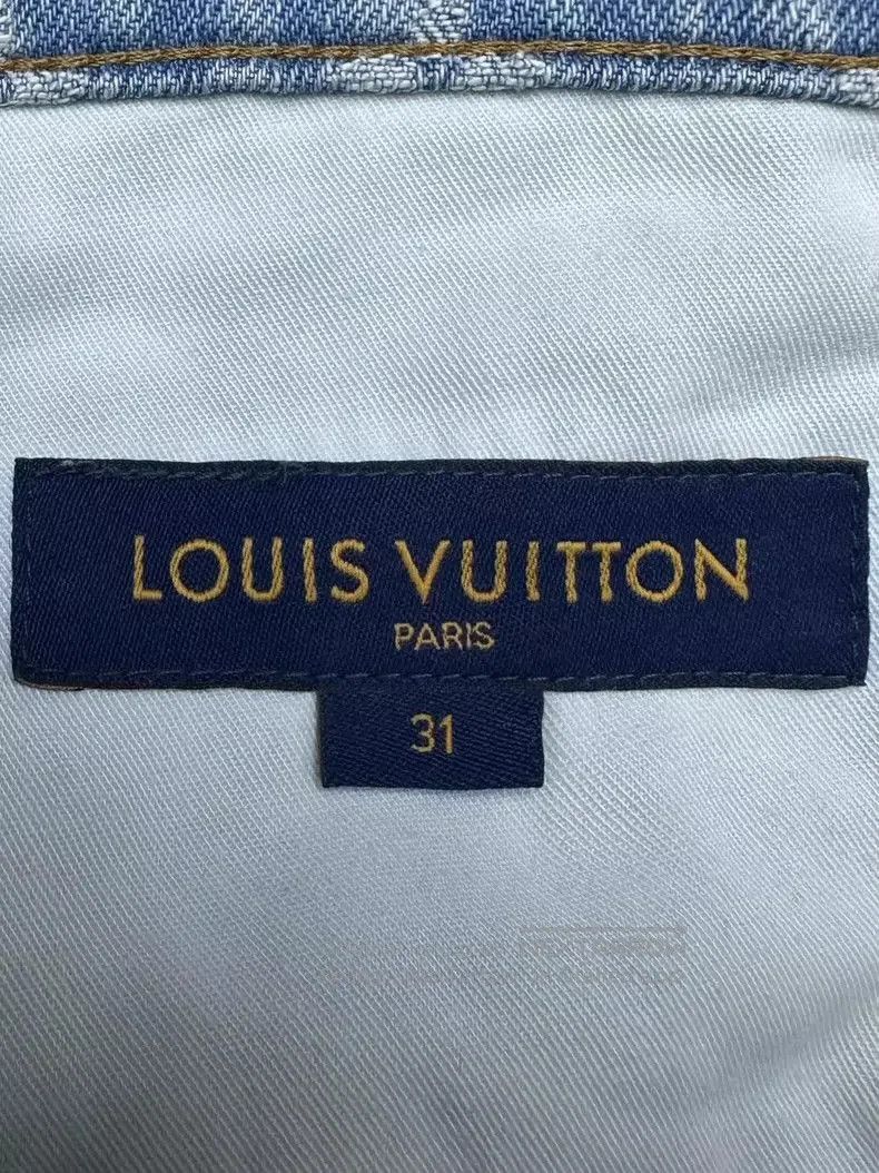 Louis Vuitton Louis Vuitton SS22 Graffiti Denim Pants. Size US 31 - 8 Thumbnail