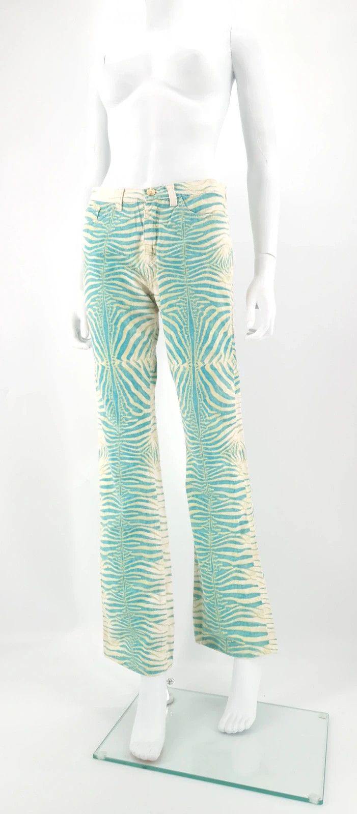 Roberto Cavalli Roberto Cavalli Angels Line Flared Jeans Size 25" / US 0 / IT 36 - 2 Thumbnail