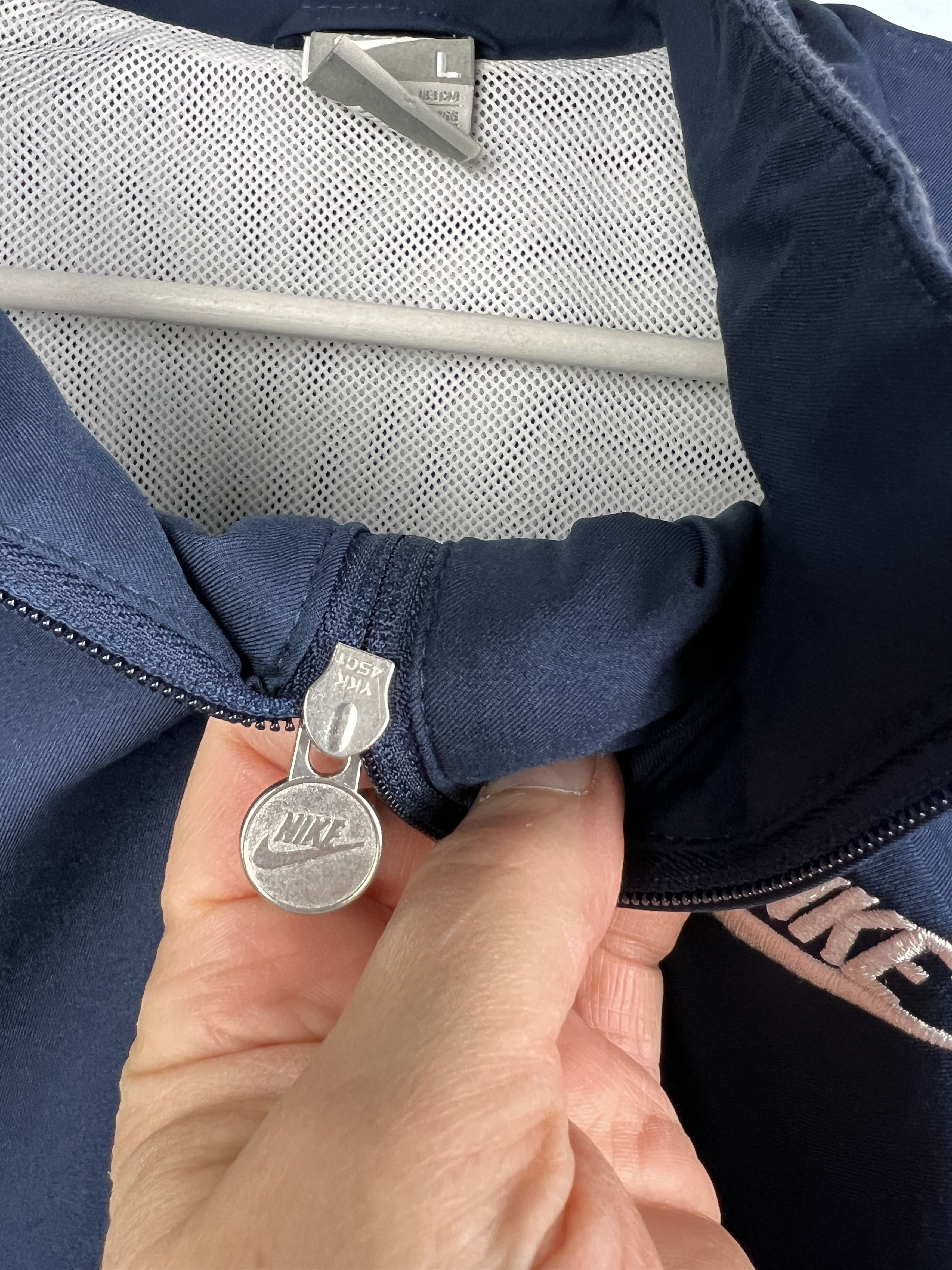 Nike Track Suit Jacket Pants Set Swoosh Rare Hype Track Top Size US L / EU 52-54 / 3 - 5 Thumbnail