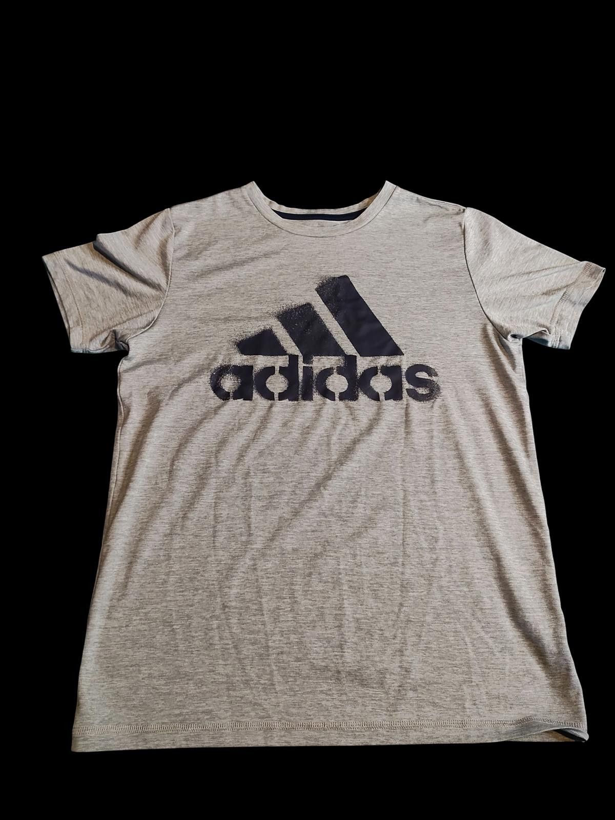 Adidas Adidas Boys' Gray Logo T-Shirt Size 14/16 Size US L / EU 52-54 / 3 - 2 Thumbnail