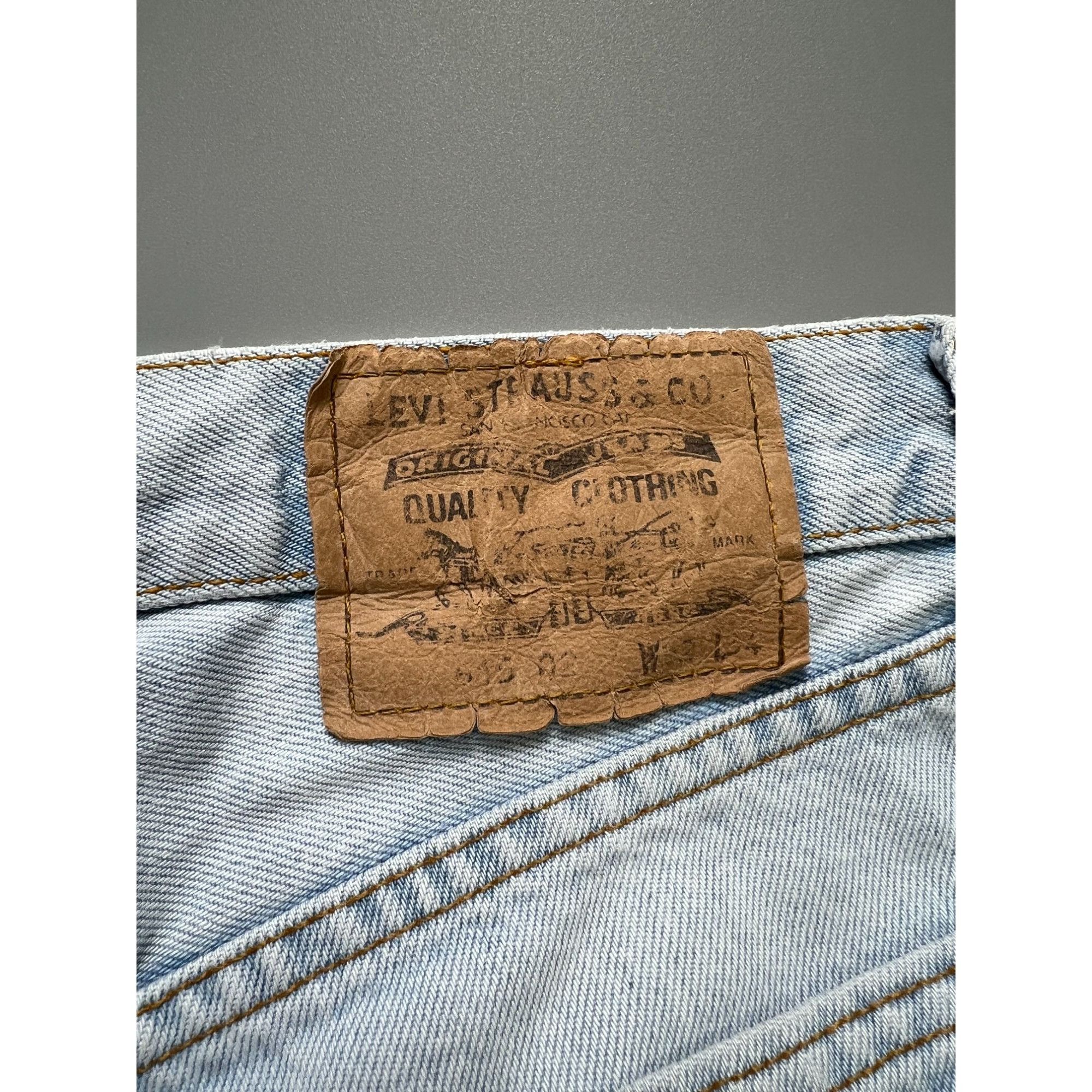 Levi's Levi’s 615 Orange Tab Light Wash Denim Jeans Pants (Y1051) Size US 32 / EU 48 - 14 Thumbnail