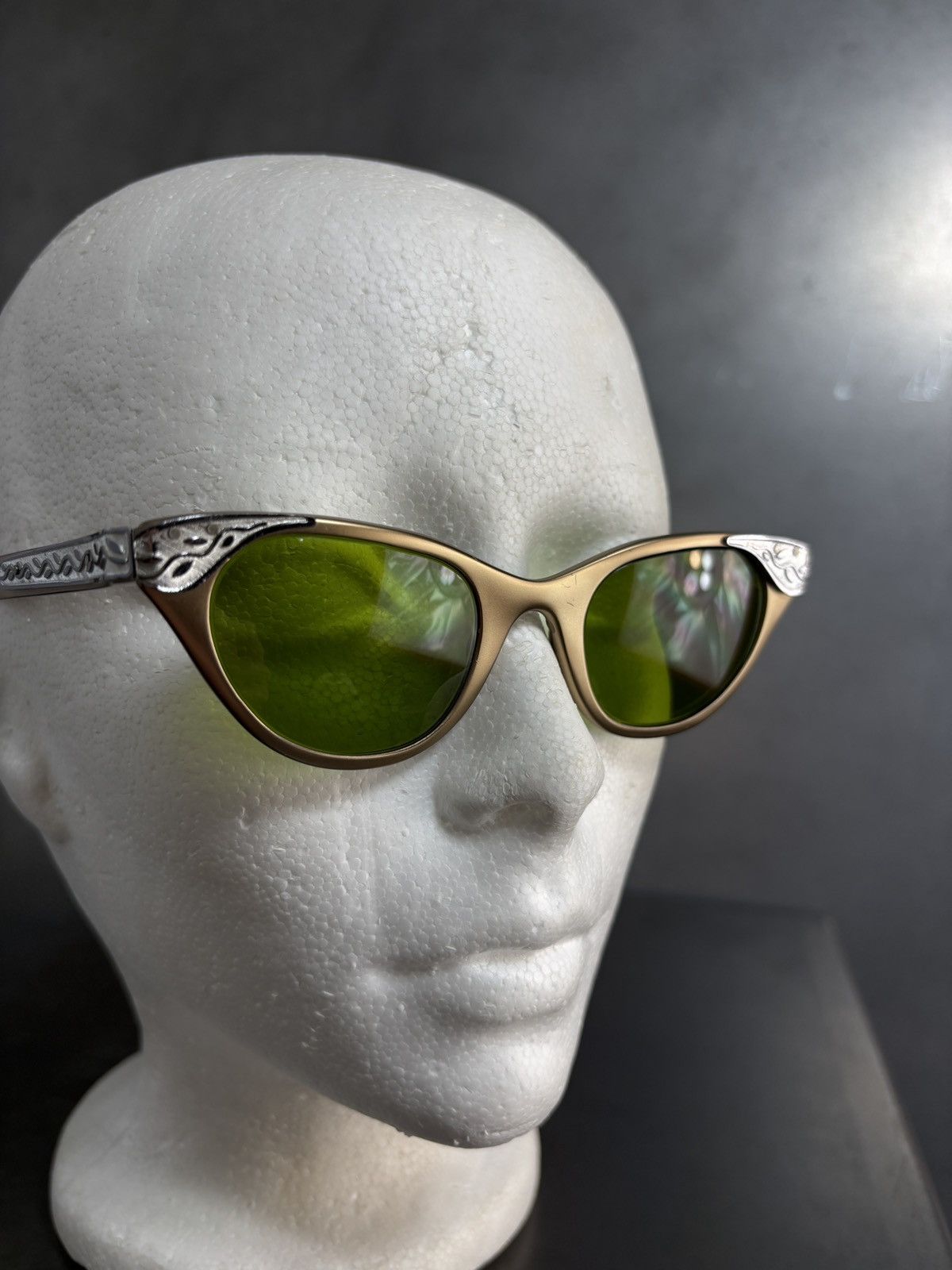 American Optical × Other × Vintage 1960s Tura Sunglasses 1950s Vintage Bronze Metal Turanette Size ONE SIZE - 14 Thumbnail