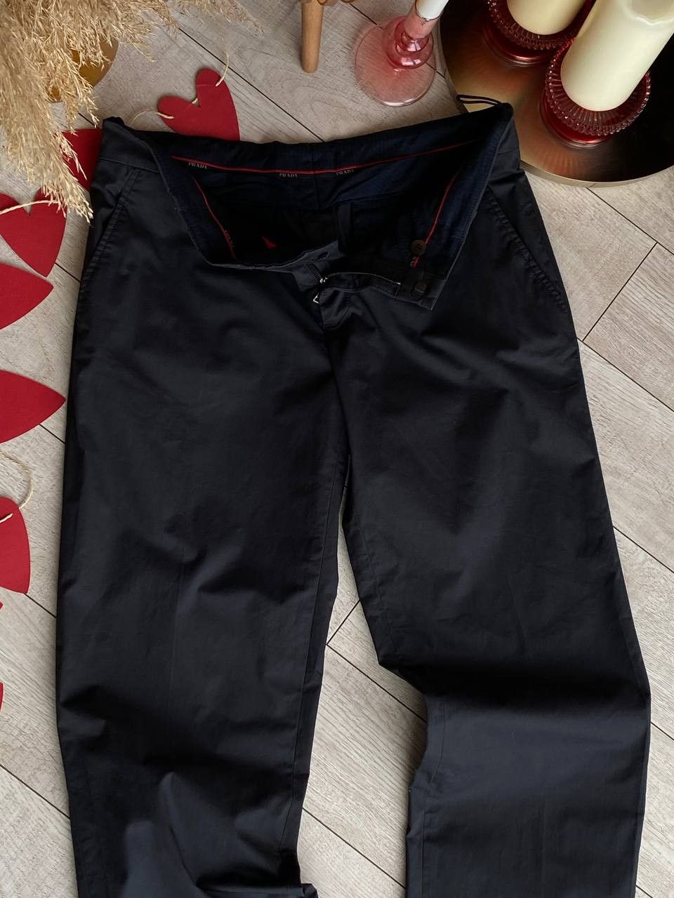 Prada Prada Black Low Rise Pants Size 42" / US 20 - 3 Thumbnail