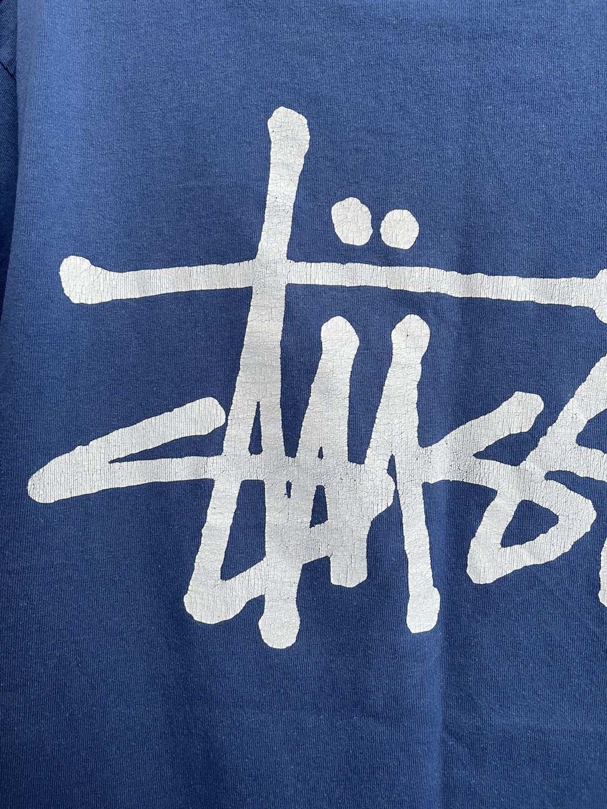 Stussy Stussy Vintage USA Big Logo T-Shirt Tee 90s Size US L / EU 52-54 / 3 - 14 Thumbnail