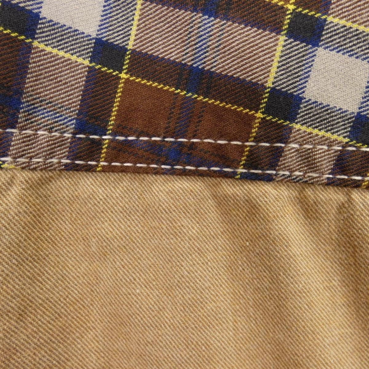Junya Watanabe Shirt Checkered Switch Long Sleeve Multicolor Size US XS / EU 42 / 0 - 7 Thumbnail