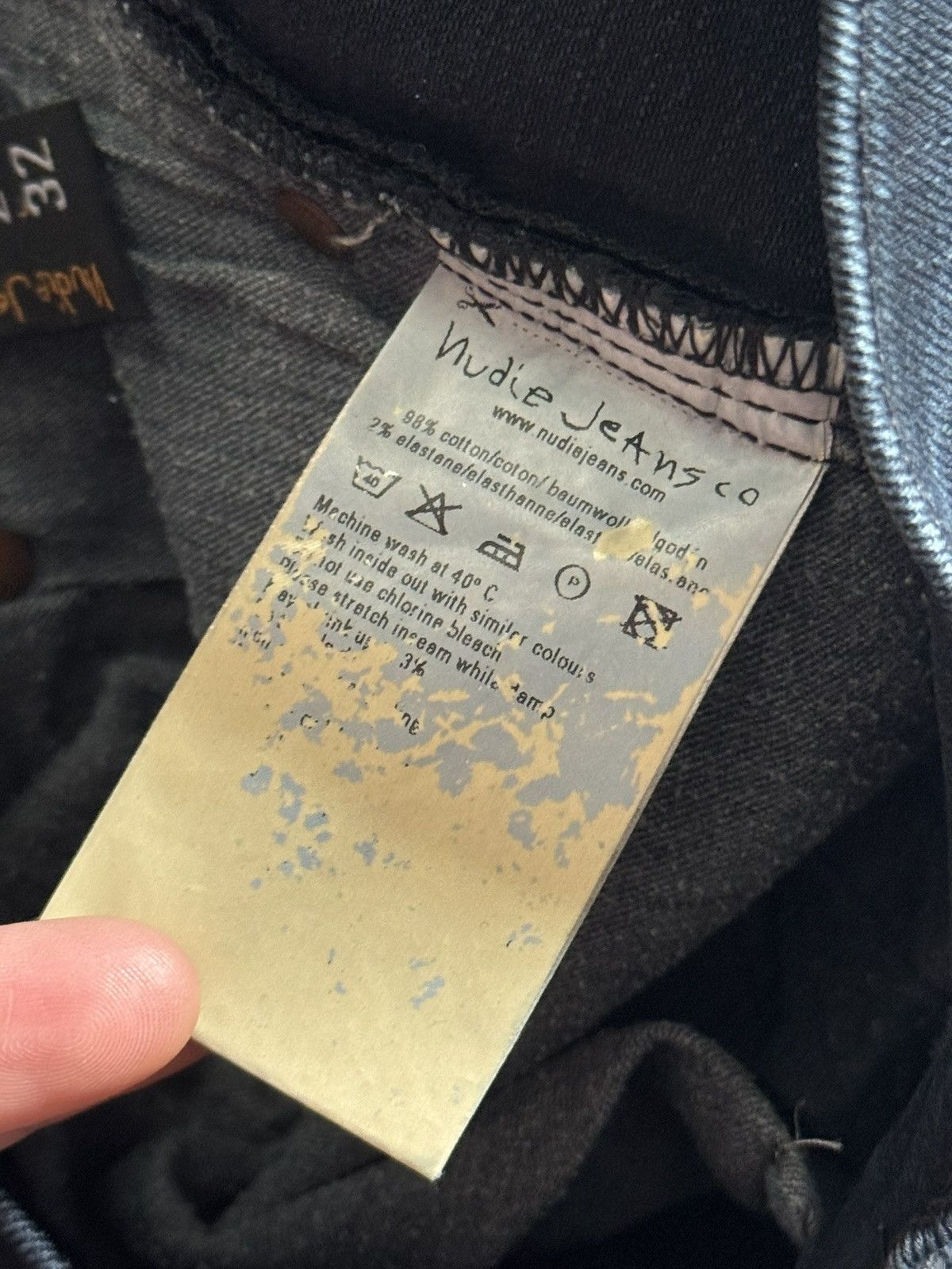 Nudie Jeans Nudie Jeans co 27/32 N444 Tube Kelly denim pants trousers 👖 Size 25" / US 0 / IT 36 - 13 Thumbnail