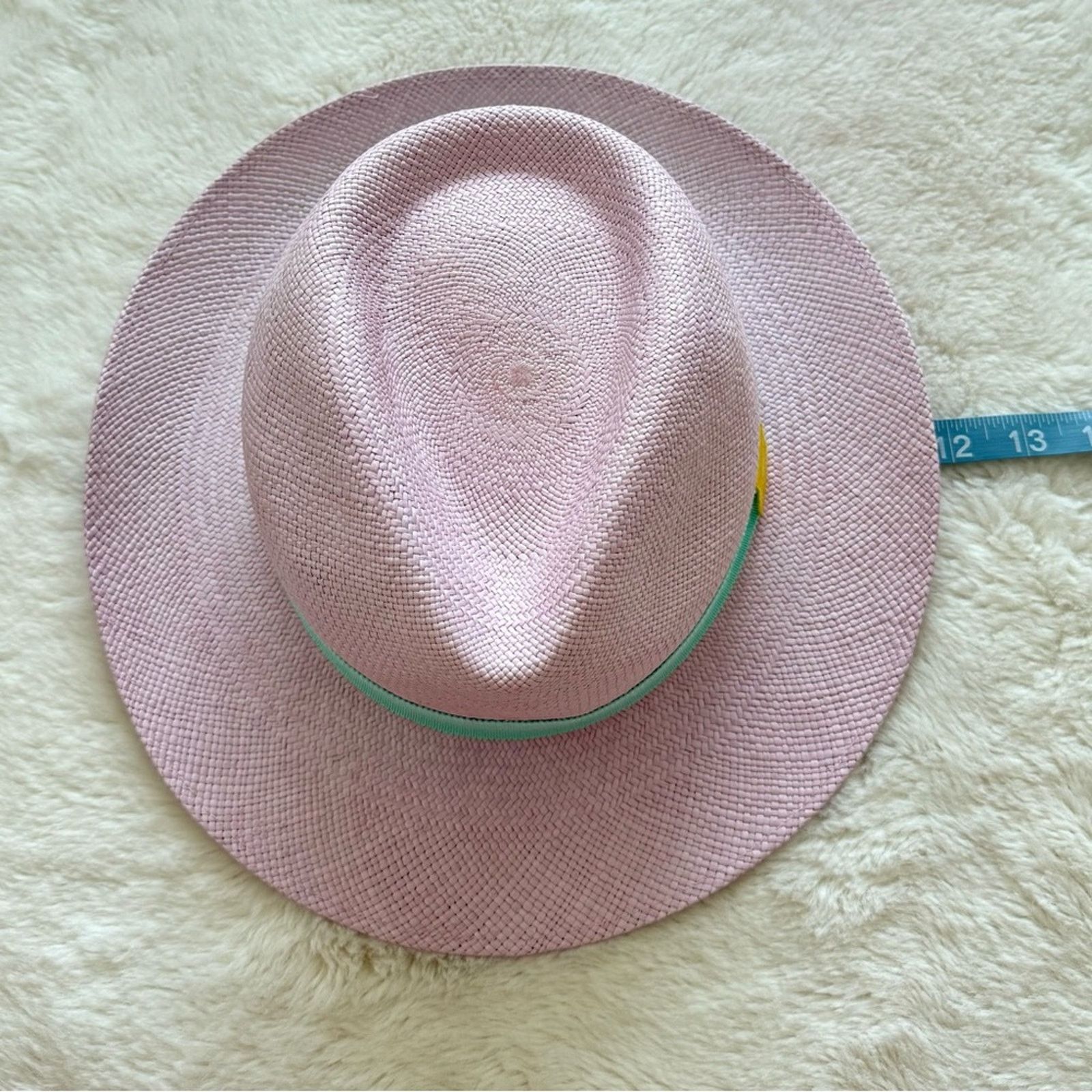 Other NEW!!! La Cerise women Panama hat size XS Retail 380$ Size ONE SIZE - 6 Thumbnail