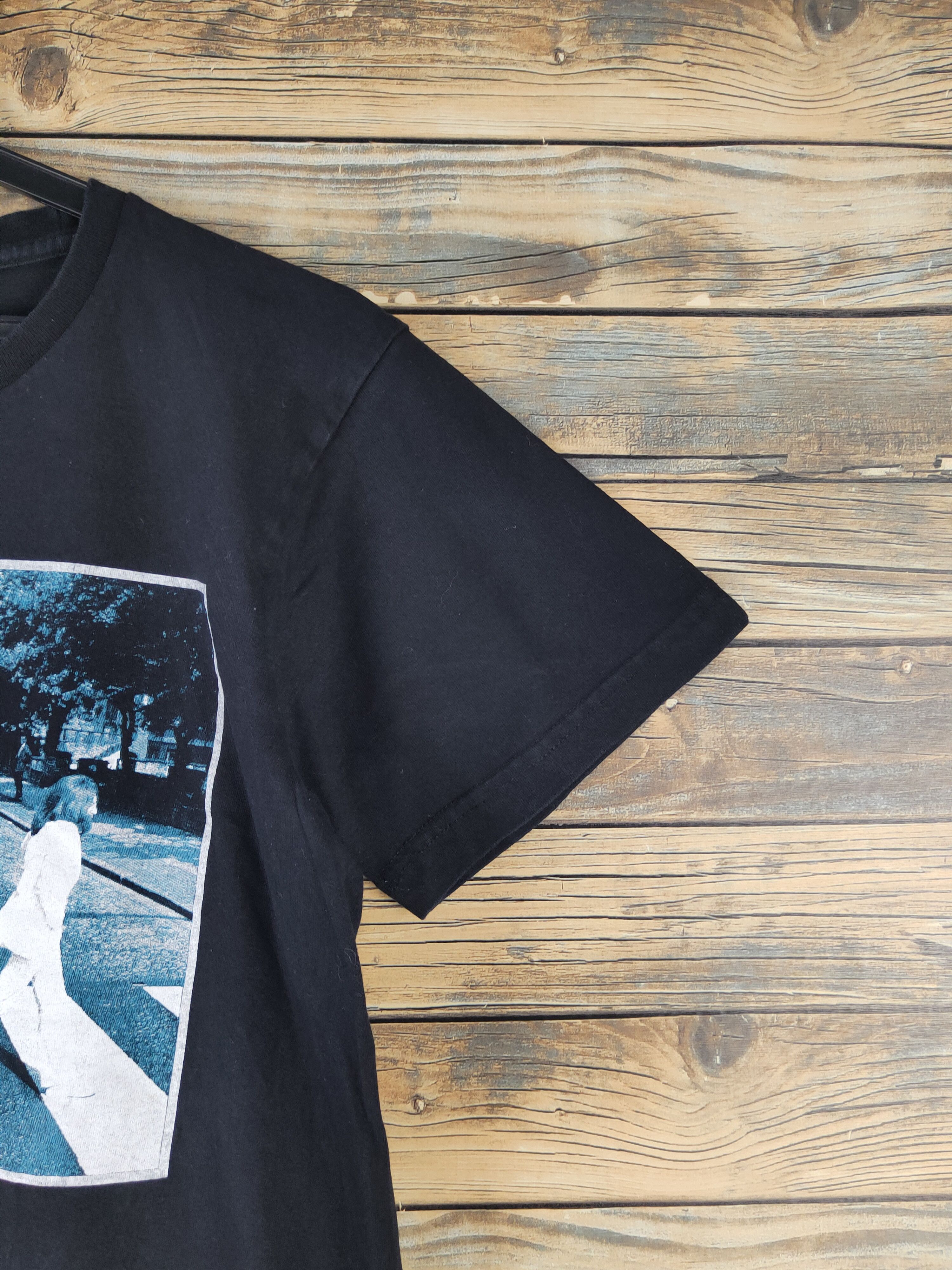 Band Tees × Vintage DL Sel Black The Beatles Short Sleeve T-shirt #2129 Size US M / EU 48-50 / 2 - 7 Thumbnail
