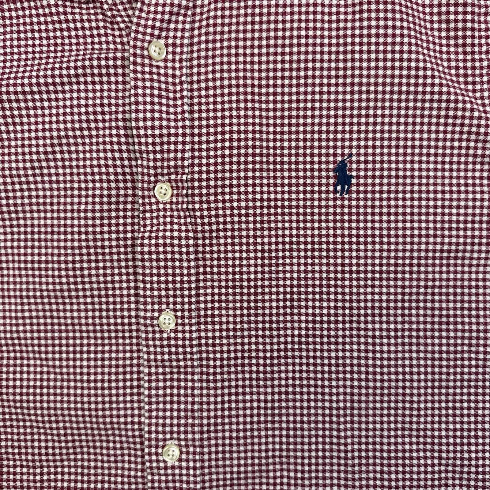 Polo Ralph Lauren Polo Ralph Lauren Men's Gingham Check Shirt Size ONE SIZE - 4 Thumbnail