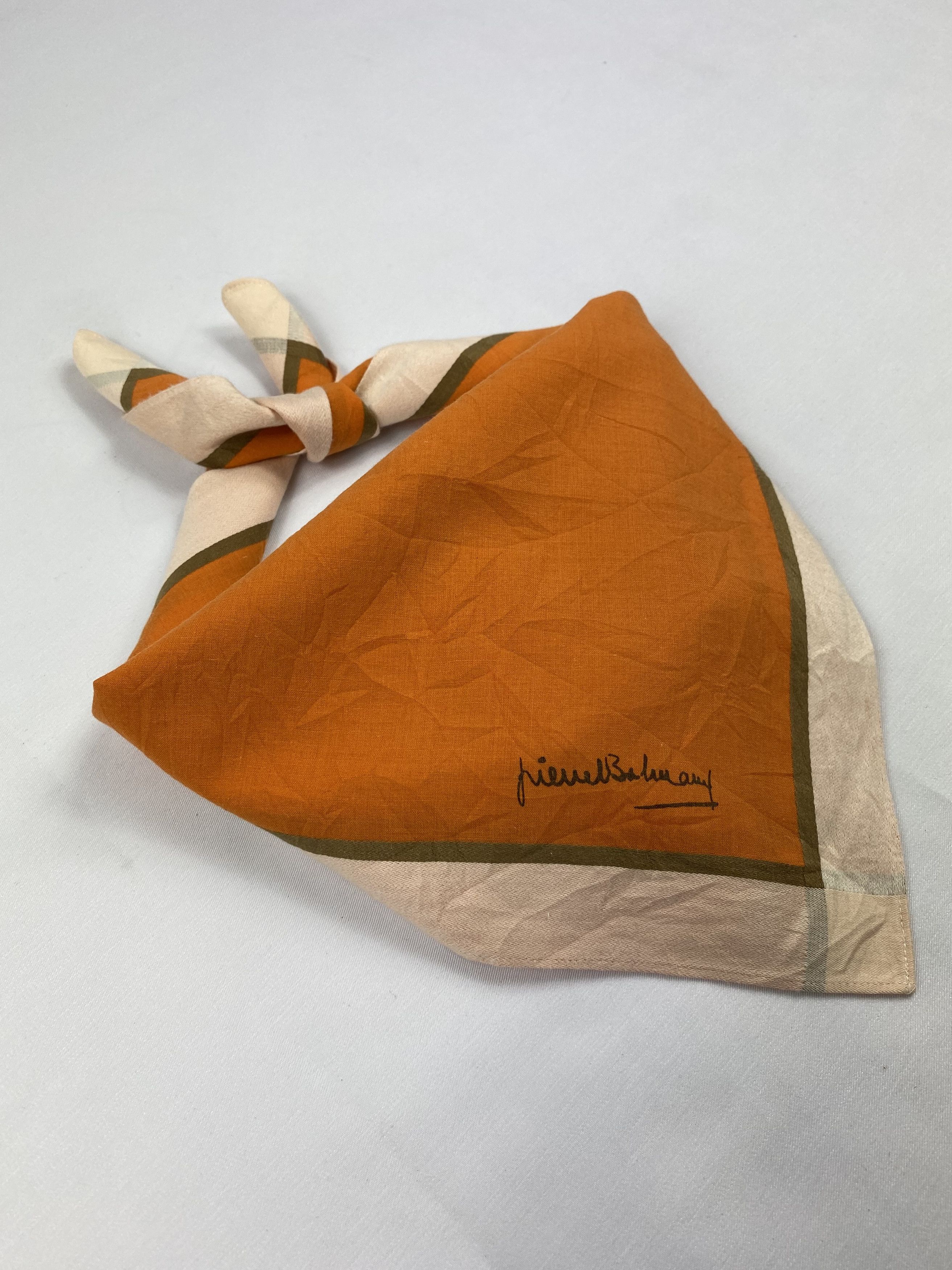 Pierre Balmain × Vintage Pierre Balmain Handkerchief / Bandana / Neckerchief Size ONE SIZE - 2 Thumbnail