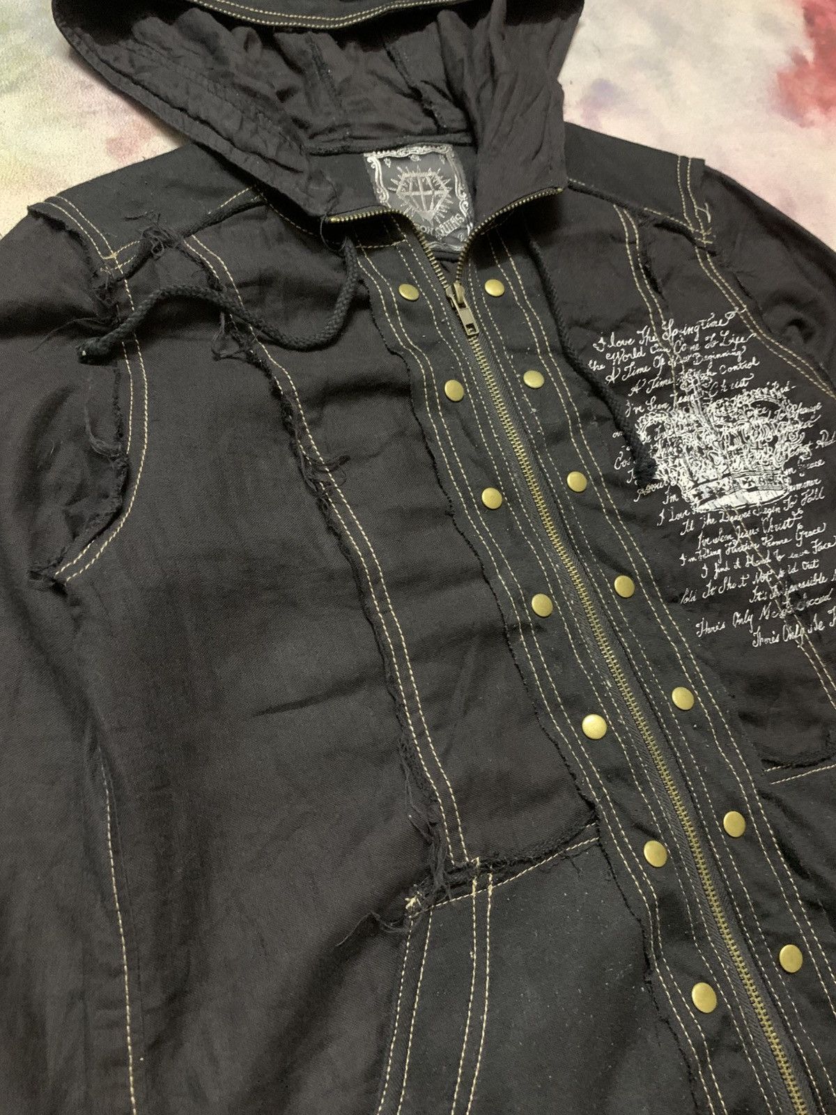 Hysteric Glamour Algonquins Linen Muslin Poem Punk Seditionaries Size US M / EU 48-50 / 2 - 6 Thumbnail