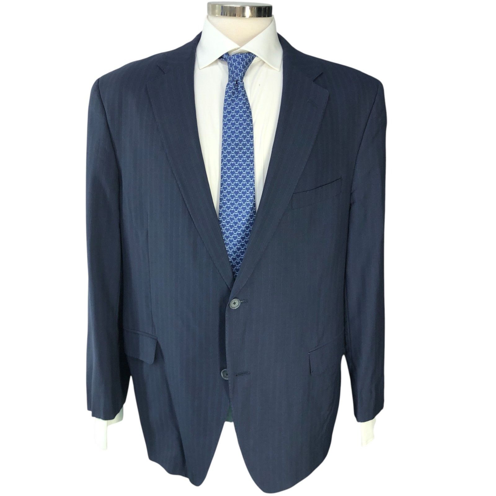 Jack Victor Jack Victor Zegna Cool Effect 46R Sport Coat *TINY FLAW Size 46R - 13 Thumbnail