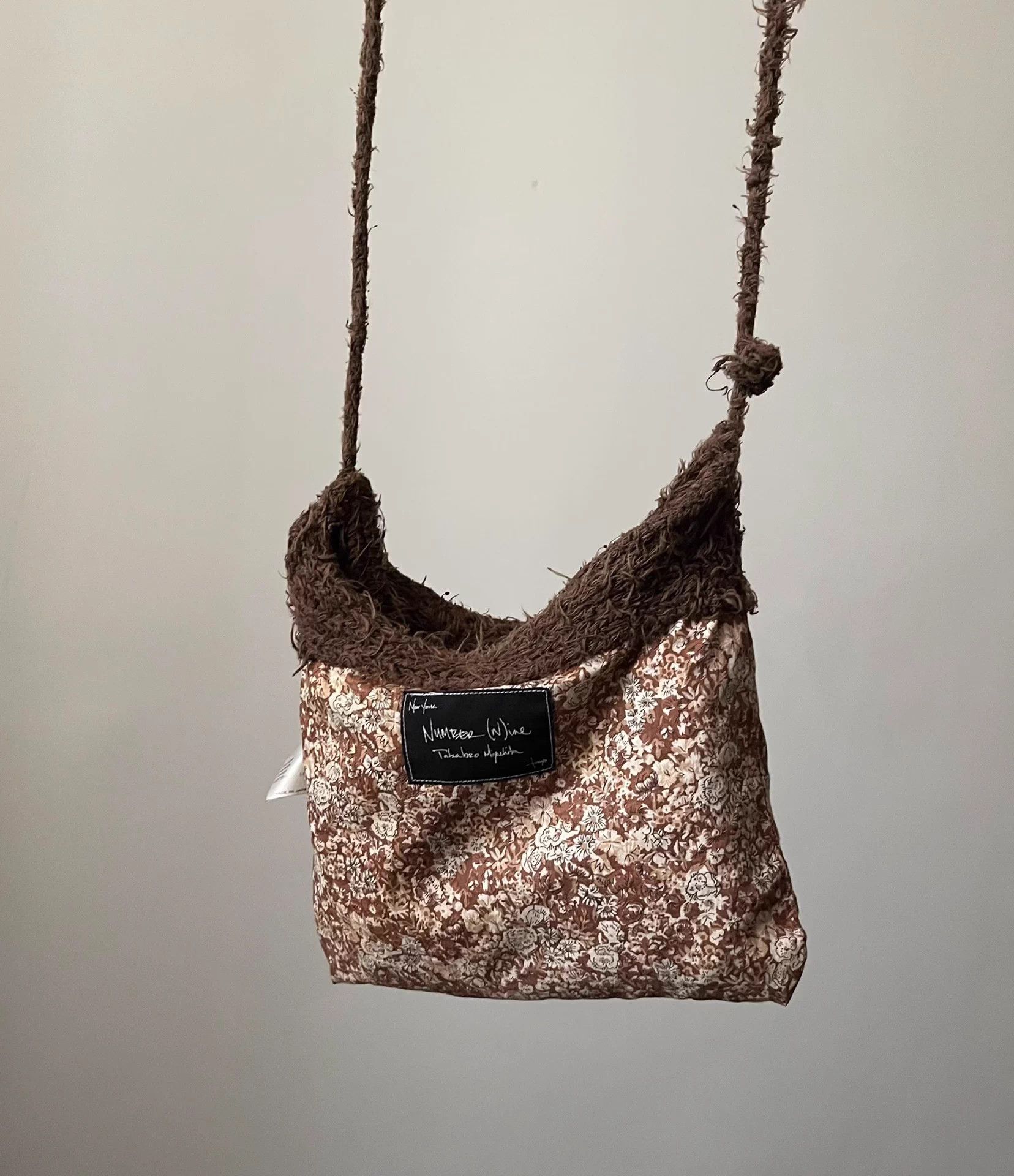 Other Number (N)ine 03AW Grunge Knit Crossbody Bag Size ONE SIZE - 5 Thumbnail