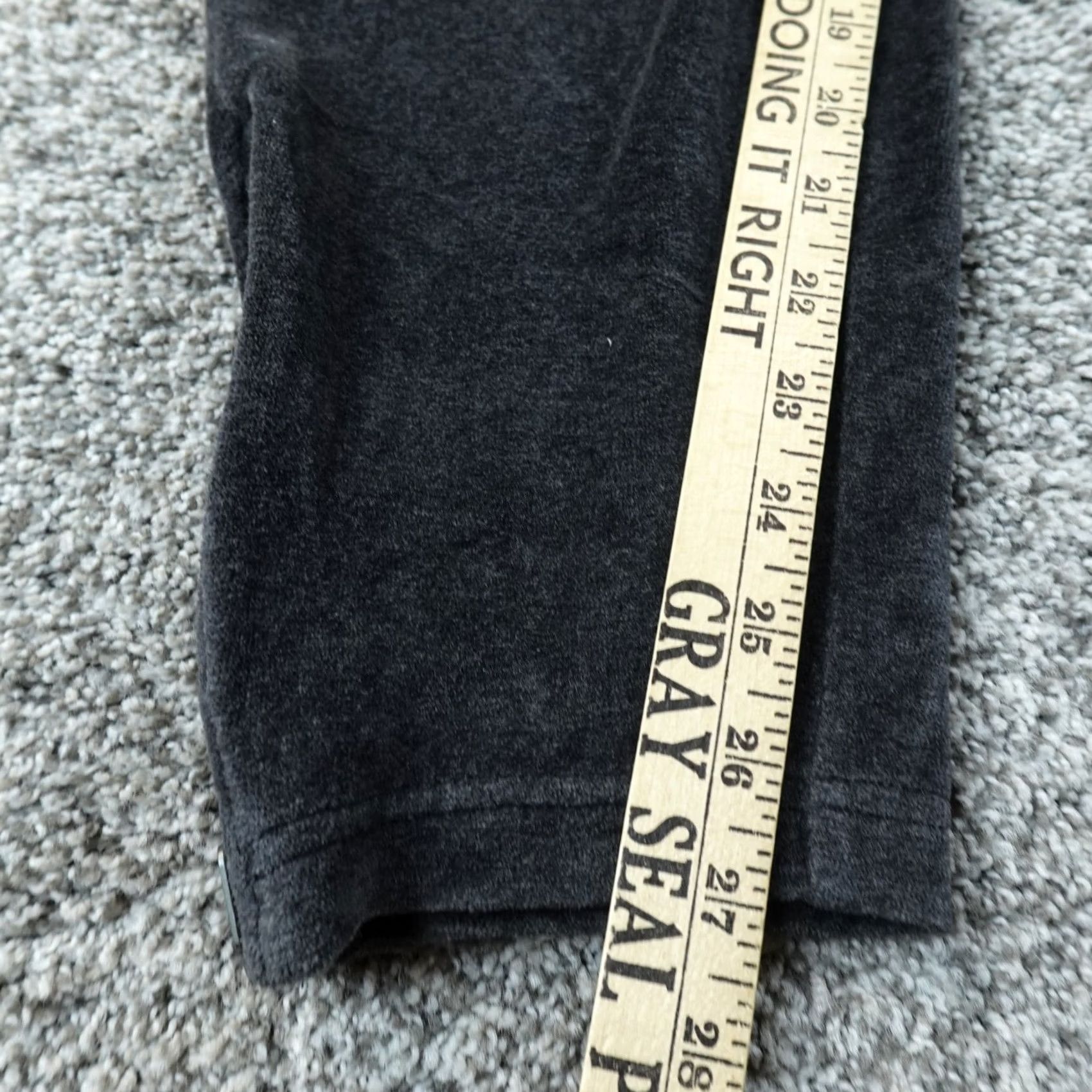 Athleta Athleta Pants Womens L Gray Velour Pull On High Rise Jogger Sweatpants Size 36" / US 14 / IT 50 - 3 Thumbnail