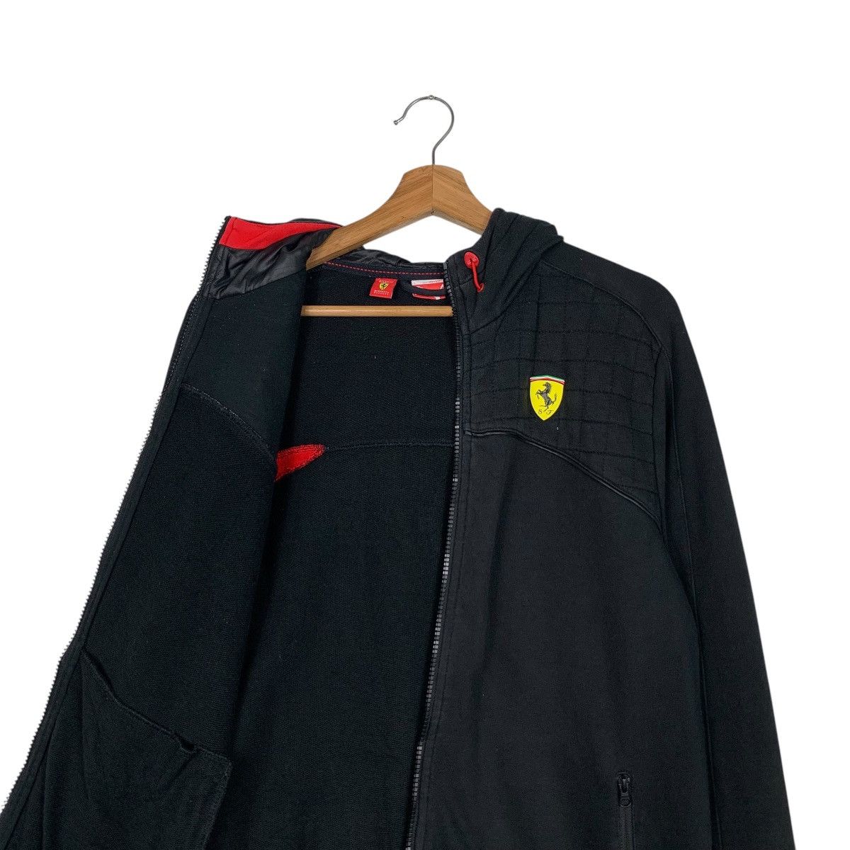 Ferrari × Puma PUMA X FERRARI Scuderia Ferrari Big Logo Hoodies #1957-C85 Size US L / EU 52-54 / 3 - 12 Thumbnail