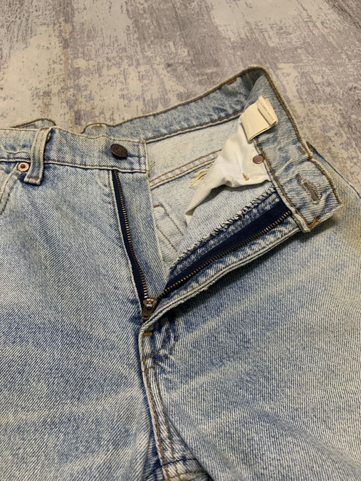 Levi's Thrashed Vintage Faded Distressed Levi’s 510 Size US 29 - 7 Thumbnail