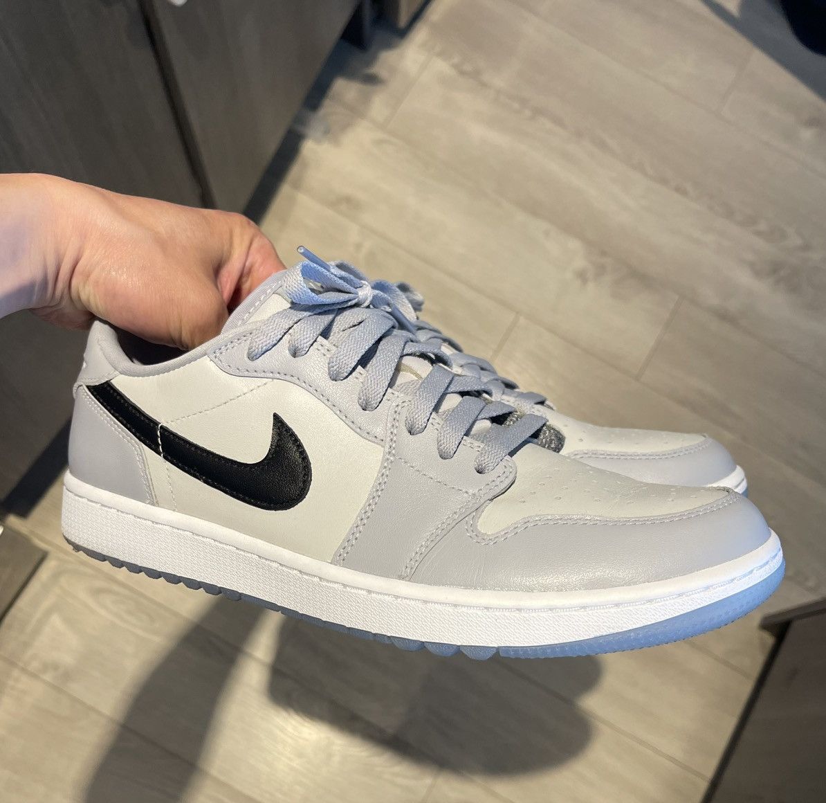 Jordan Brand Air Jordan 1 lo golf wolf grey Size US 10.5 / EU 43-44 - 1 Thumbnail
