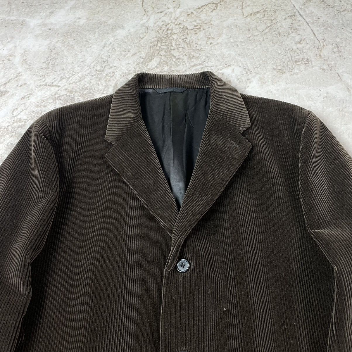 Neil Barrett Neil Barrett Italy Single Breasted Corduroy Overcoat Jacket Size US XL / EU 56 / 4 - 10 Thumbnail