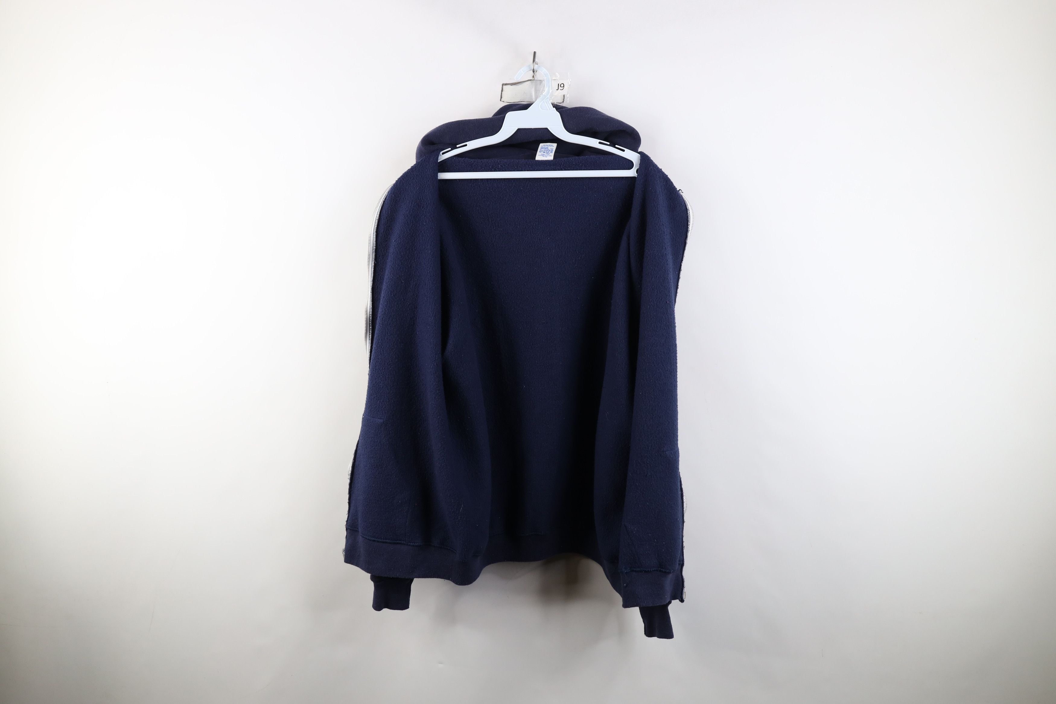 Russell Athletic Vintage 80s 90s Russell Athletic Hoodie Navy Blue USA Size US XL / EU 56 / 4 - 10 Thumbnail