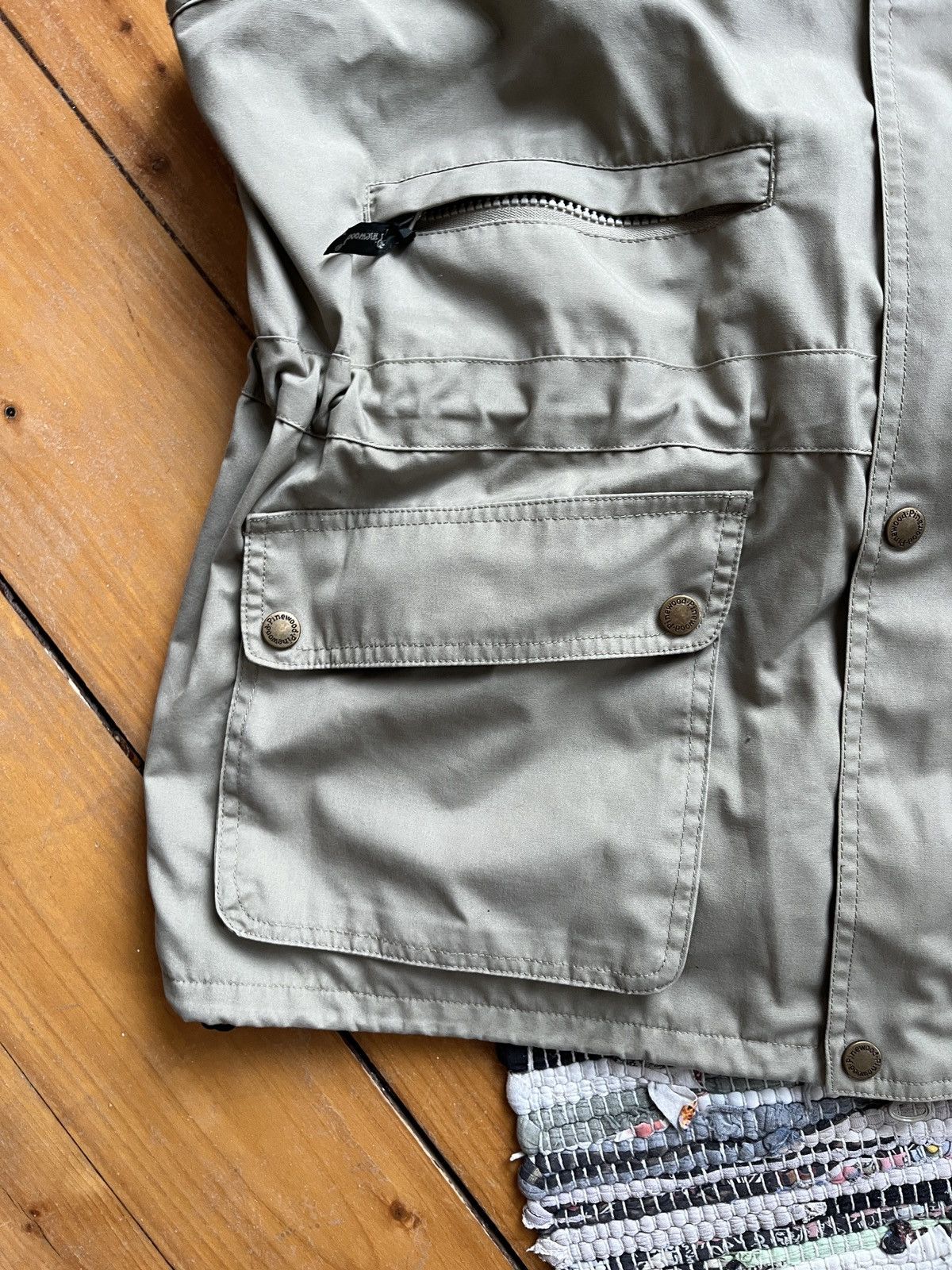 American Essentials Pinewood Beige Vest vintage Size US XL / EU 56 / 4 - 3 Thumbnail