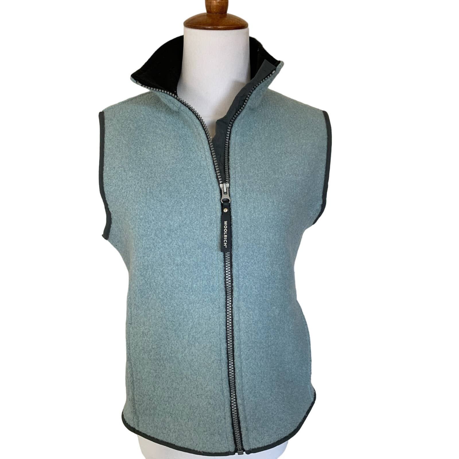 Woolrich Woolen Mills Woolrich wool vest blue womens size small euc Size S / US 4 / IT 40 - 1 Preview