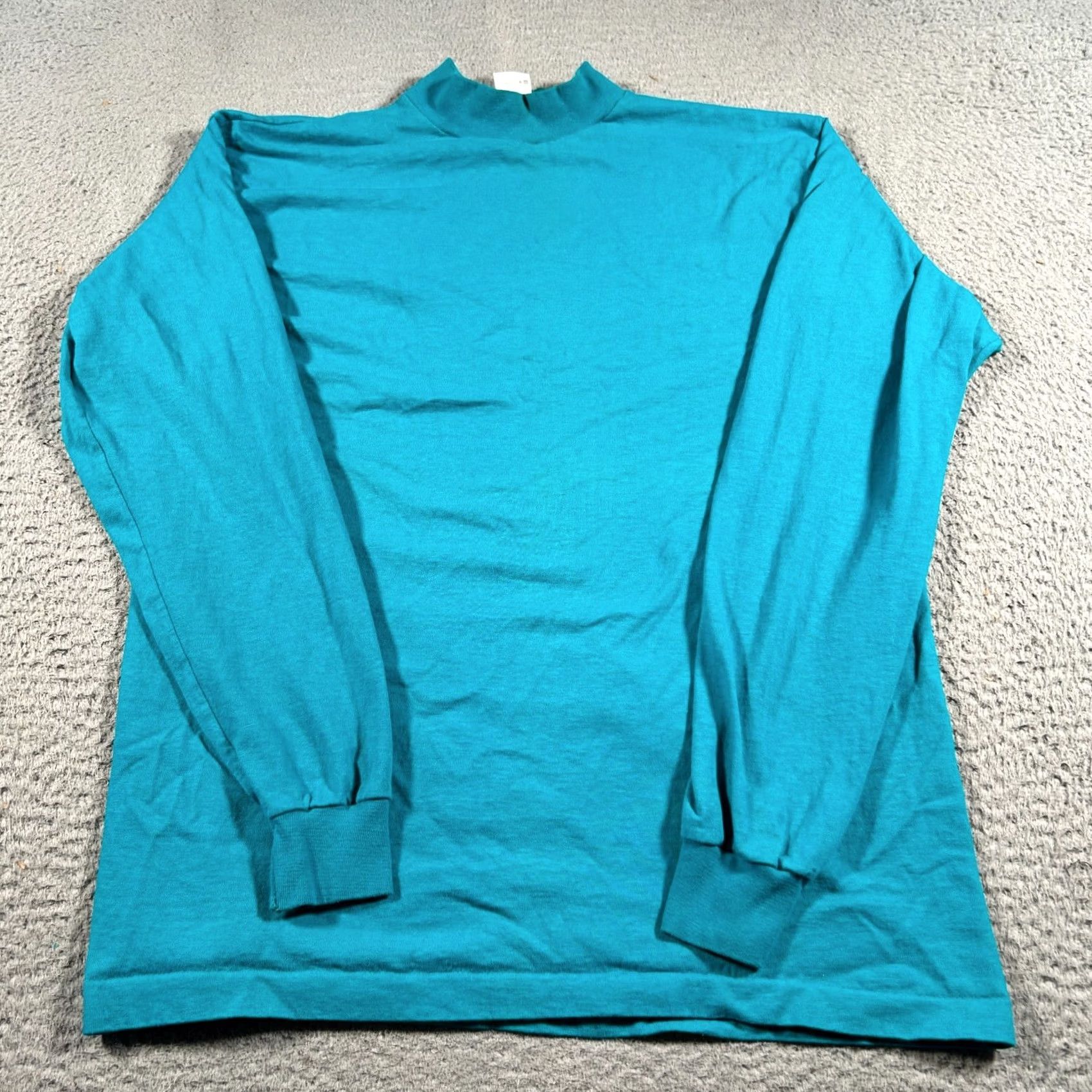 Fruit Of The Loom VINTAGE Fruit of the Loom Sweatshirt Men Large Blue Crewneck Boxy 90s USA Y2K Vintage Size US L / EU 52-54 / 3 - 2 Thumbnail