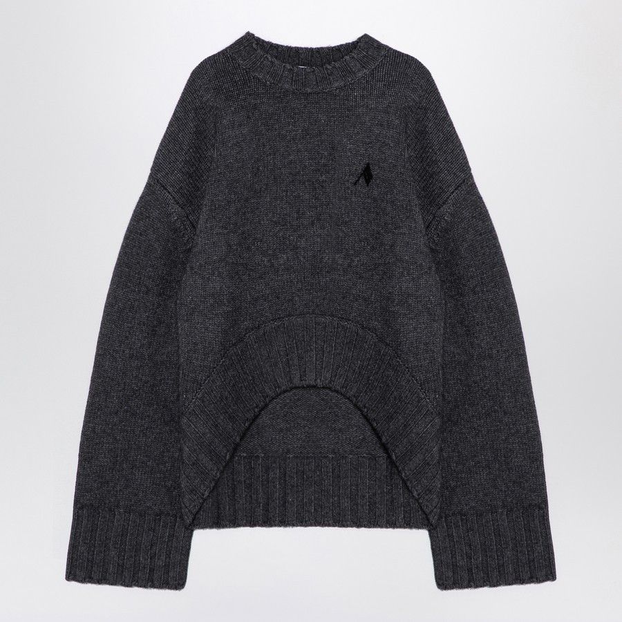 The Attico o1d2blof1024 Cashmere Wool Jumper In Grey Size M / US 6-8 / IT 42-44 - 1 Thumbnail