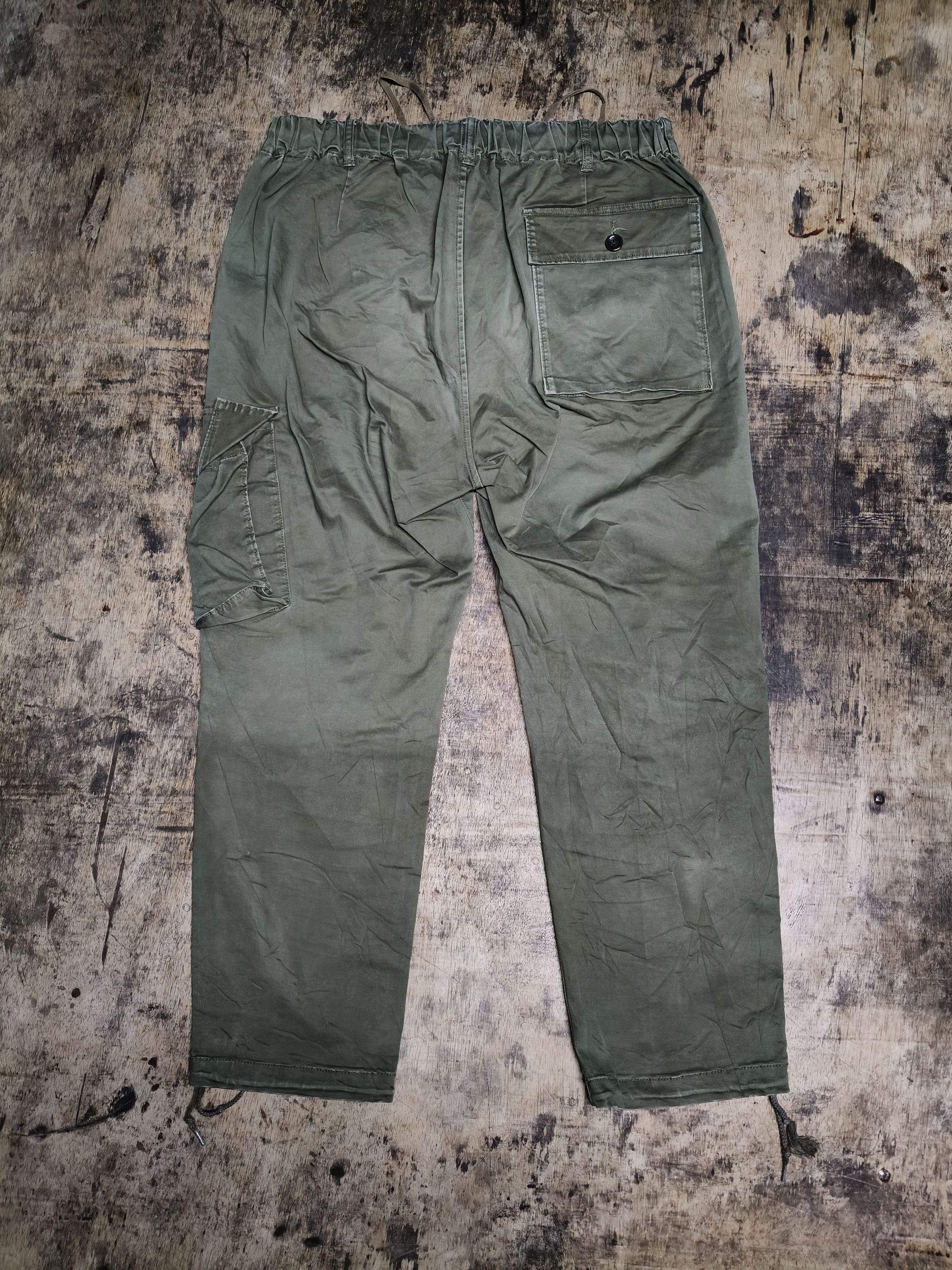 Beams Plus Vintage Beams Cargo Pants Sage De Cret Size US 33 - 2 Thumbnail