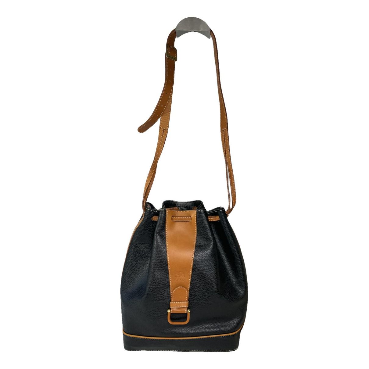 Courreges Courrèges Black Leather Handbag Size ONE SIZE - 1 Thumbnail