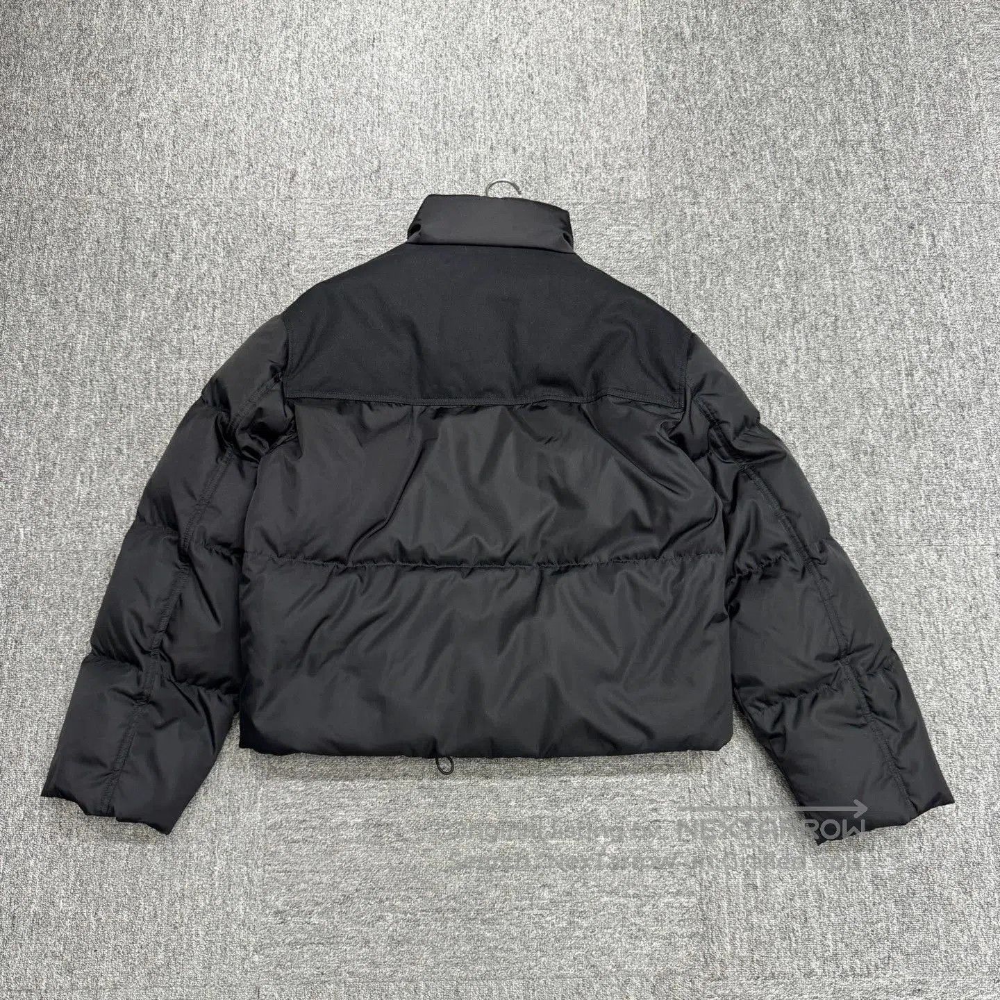 Prada Black Puffer Jacket with Front Zipper and Pockets. Size US M / EU 48-50 / 2 - 6 Thumbnail