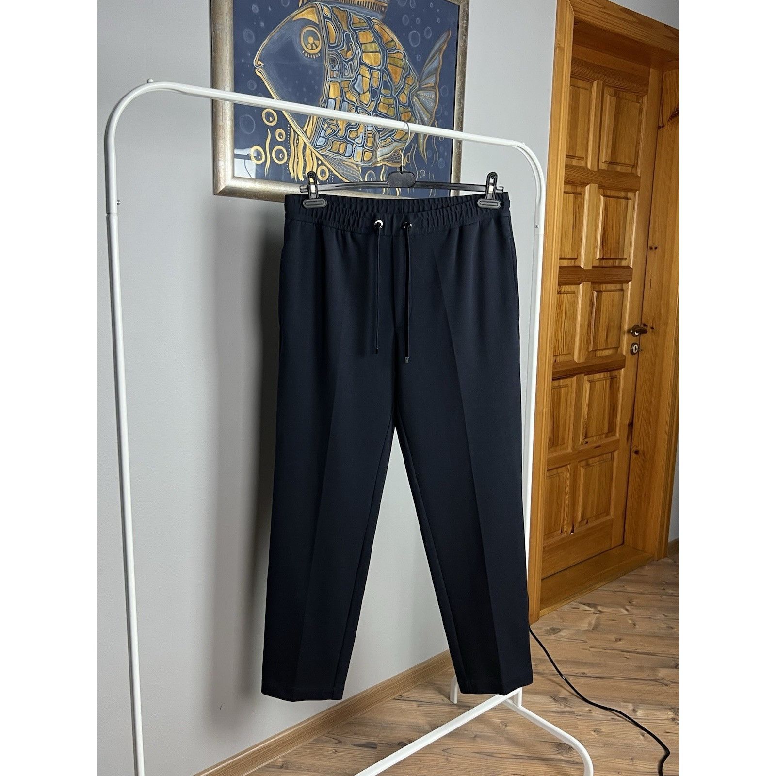 Moncler MINT! Moncler Men`s Pantalone Sportivo Blue Jogger Sweatpant Size US 32 / EU 48 - 3 Thumbnail