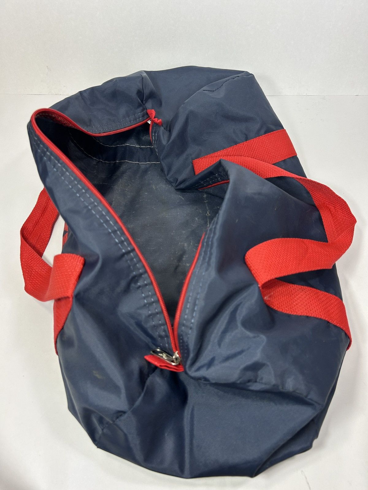 Nike × Vintage Vtg Nasco Blue/Red Nike Promotional Only NFR Gym Duffel Bag Size ONE SIZE - 4 Thumbnail