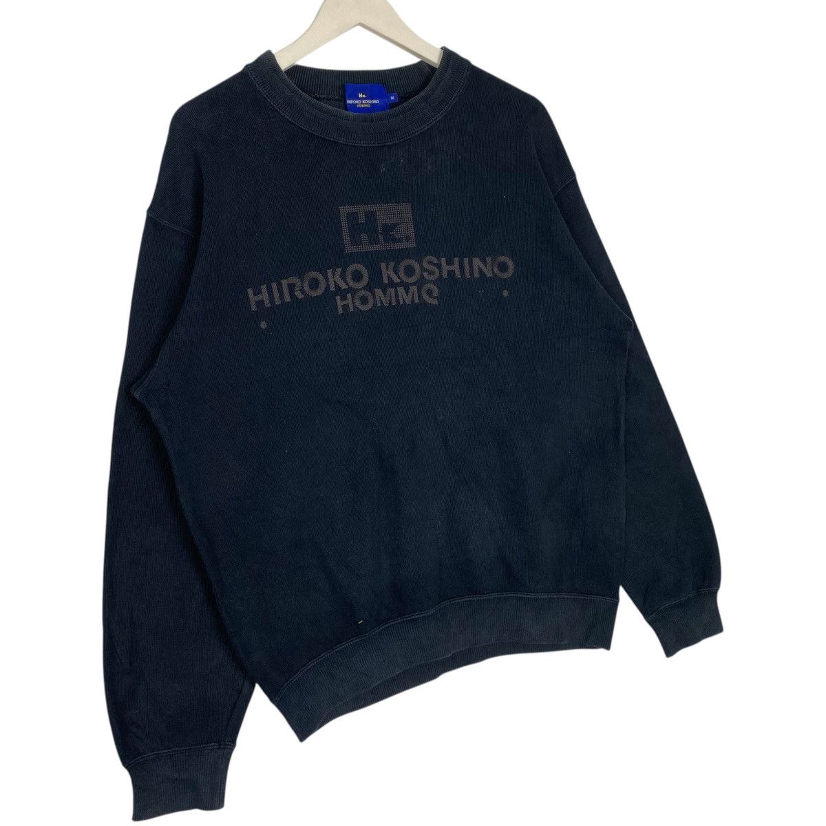 Vintage Vintage Hiroko Koshino Homme Sweatshirt Crewneck Logo Size M Size US M / EU 48-50 / 2 - 3 Thumbnail