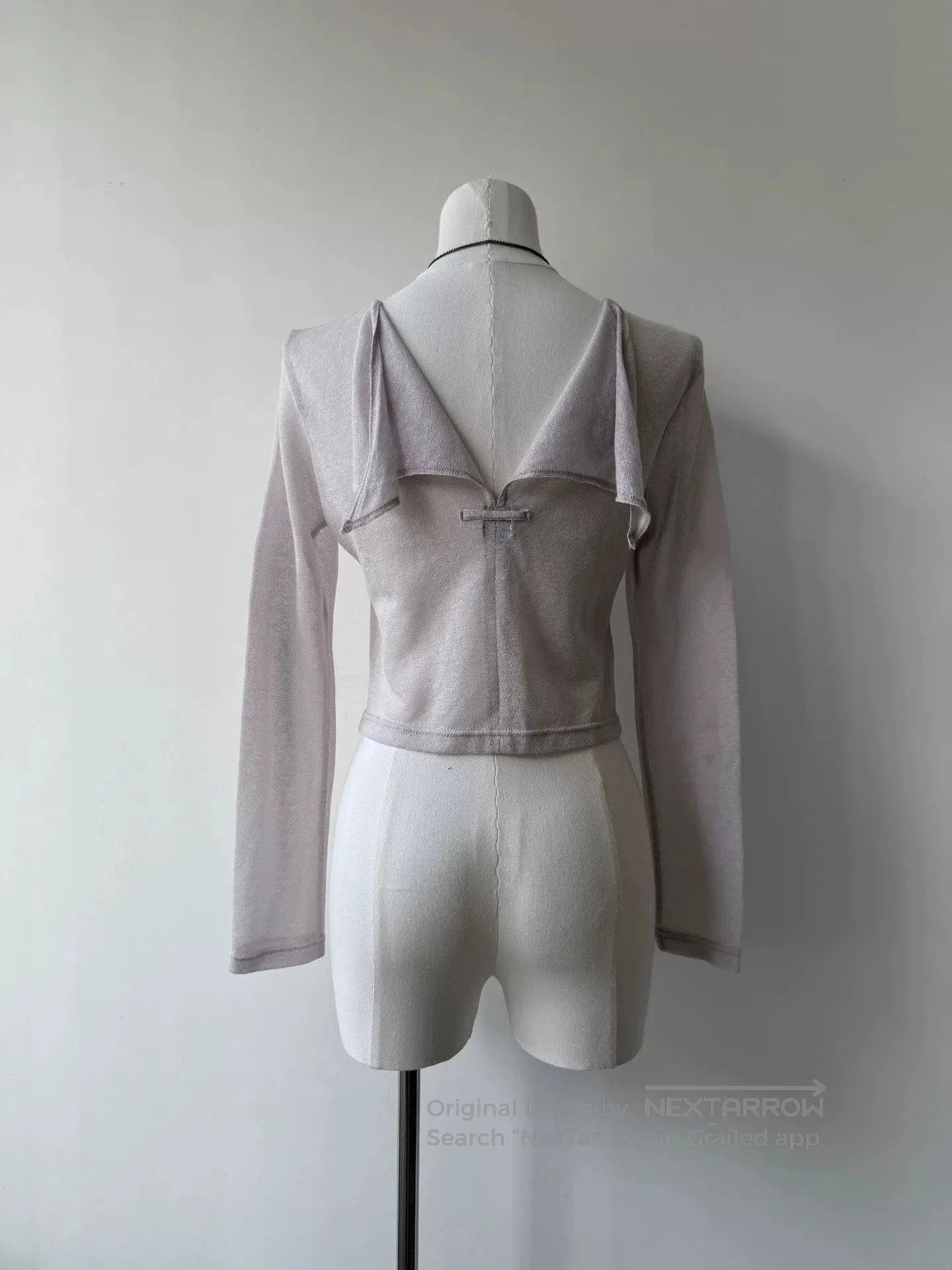 Jean Paul Gaultier Jean Paul Gaultier Purple Sheer Top. Size M / US 6-8 / IT 42-44 - 4 Thumbnail