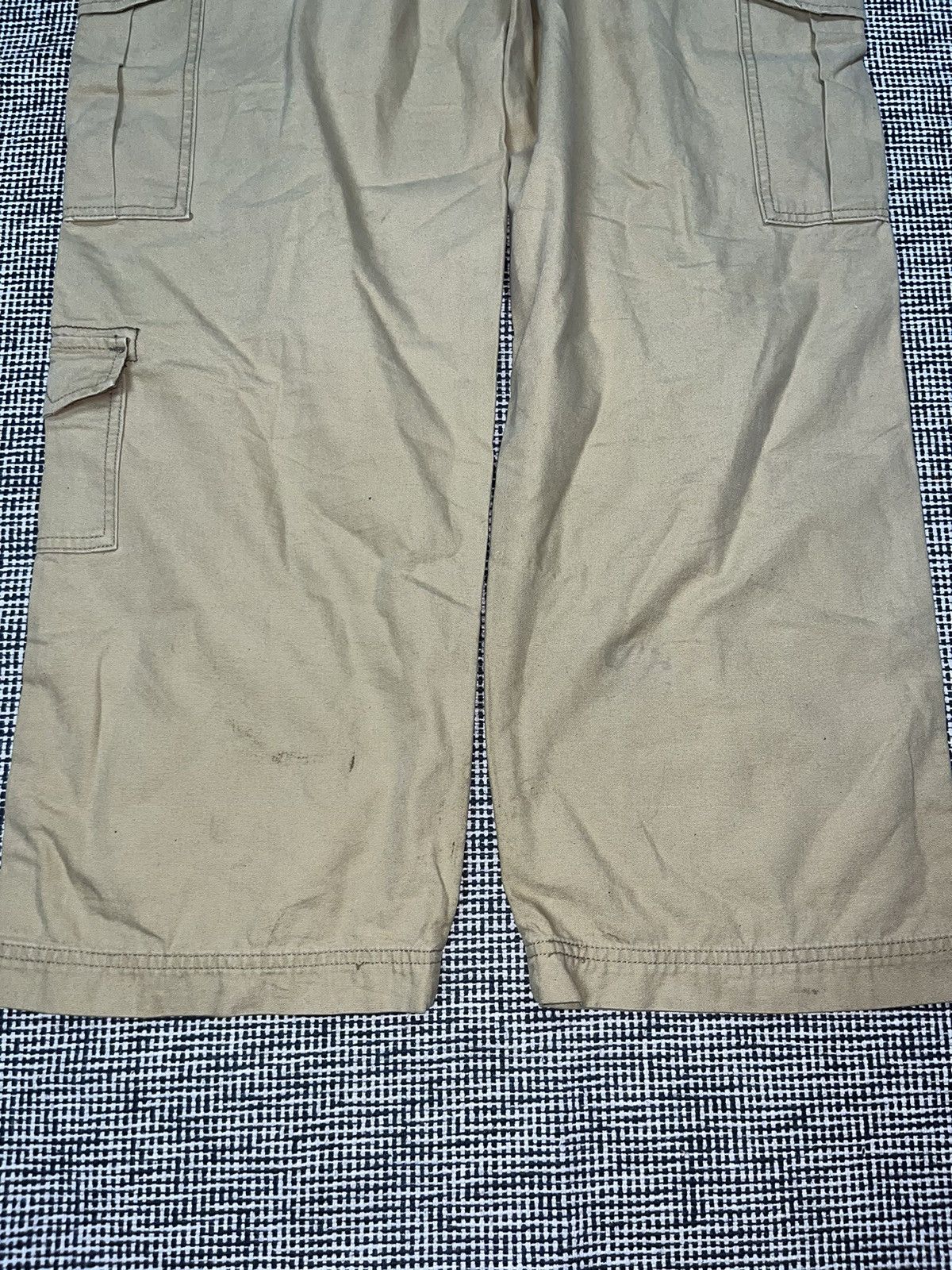 Levi's × Vintage rare y2k Levi’s silvertab baggy Jnco style cargo trousers Size US 36 / EU 52 - 7 Thumbnail