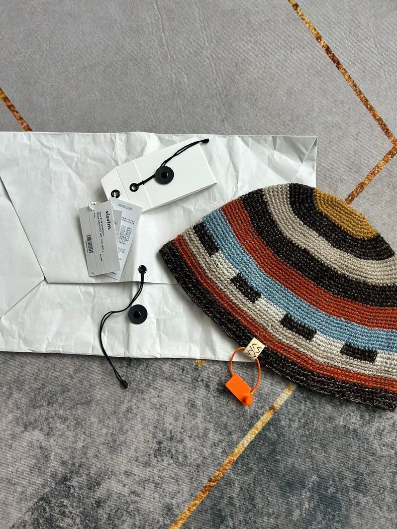 帽子 visvim 24FW MEDA CROCHET KNIT HAT visvim Mutlticolor Meda Crochet Knit Hat Visvim