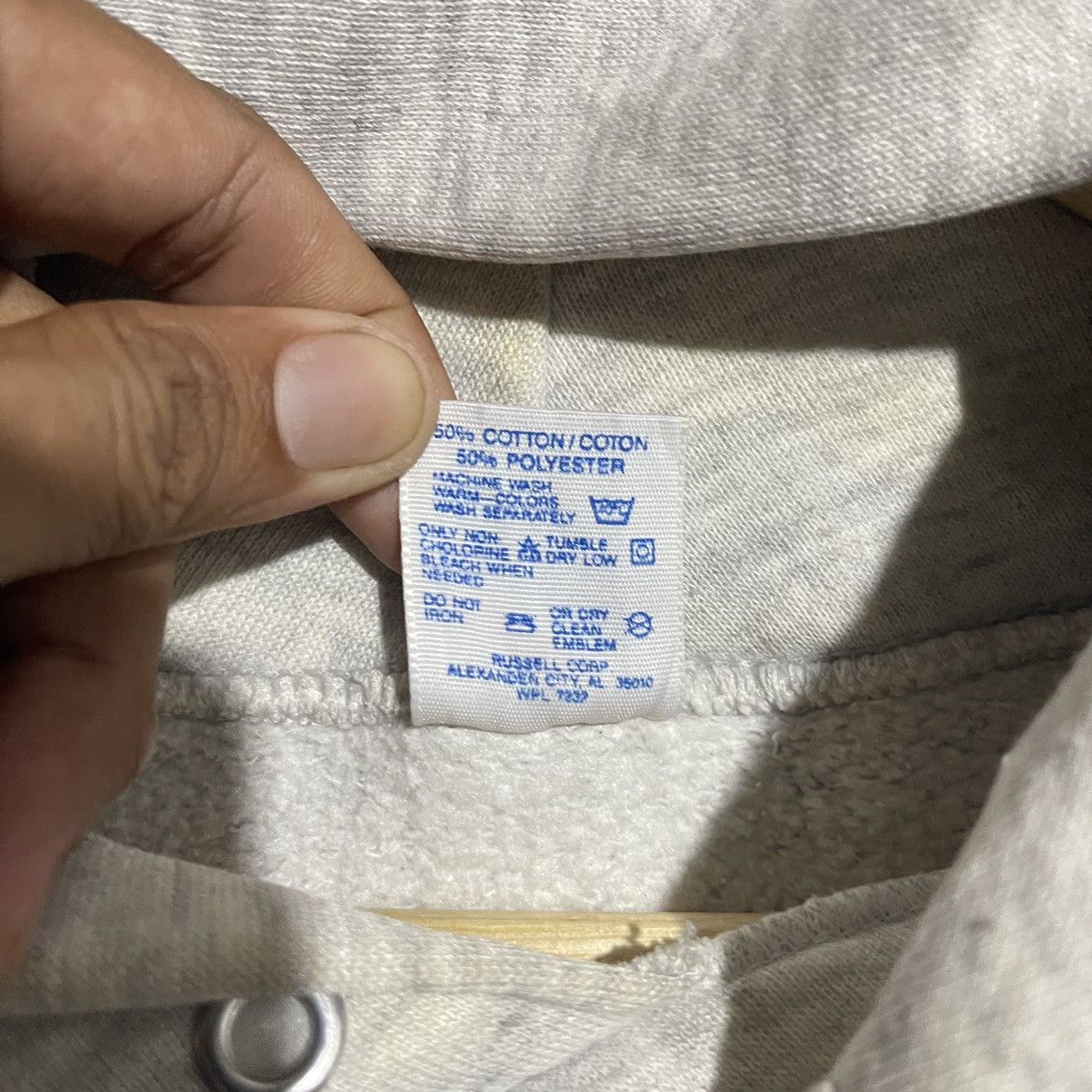 Jerzees Vintage 90s Jerzees Super Sweats Hoodie /Sagawa Mitaka Promo Size US L / EU 52-54 / 3 - 8 Thumbnail