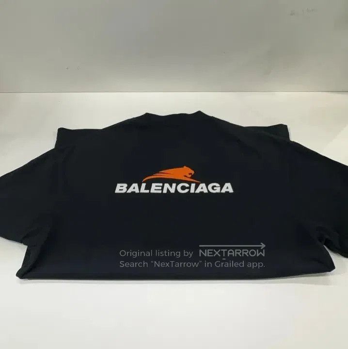 Balenciaga Balenciaga Logo Crew Neck Short Sleeve T. Size US XS / EU 42 / 0 - 6 Thumbnail