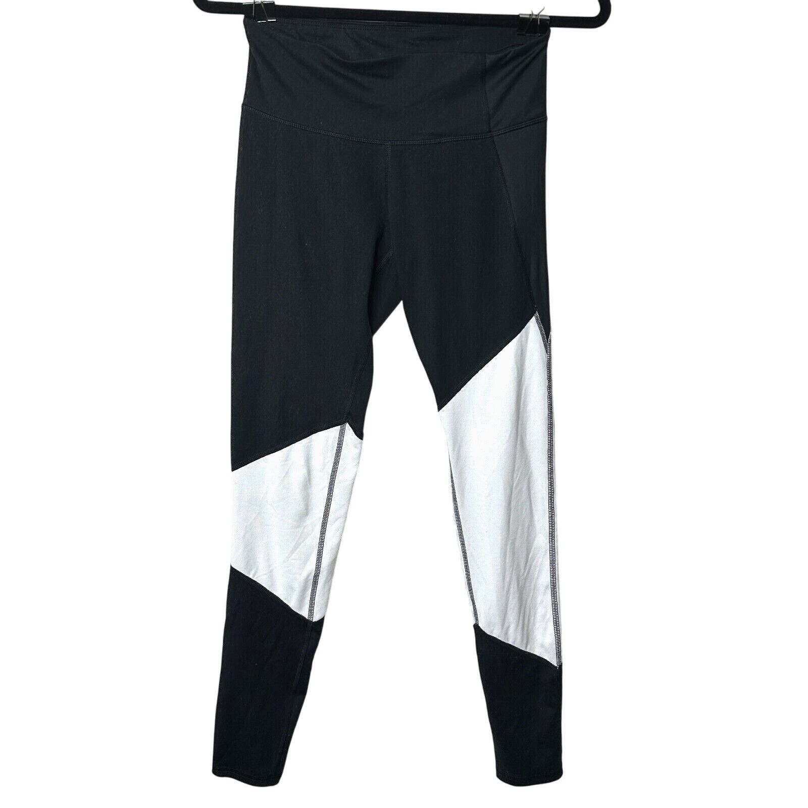 Champion Champion Duo dry+ Black White Leggings Mid Rise Yoga Pant S Size 27" / US 4 / IT 40 - 1 Thumbnail