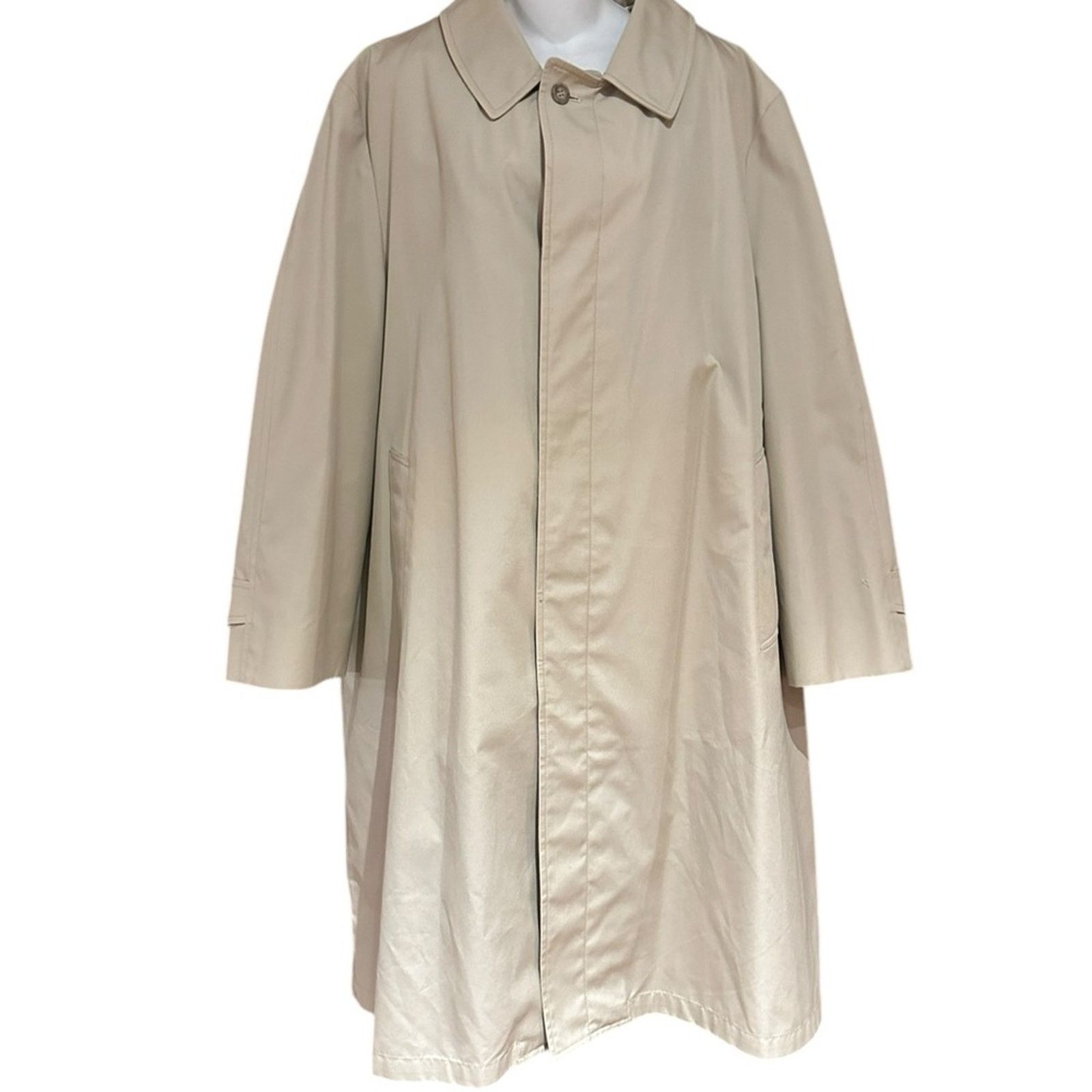 London Fog Towne by London Fog 44 Regular tan Overcoat Zip Out Lining Size US L / EU 52-54 / 3 - 2 Thumbnail