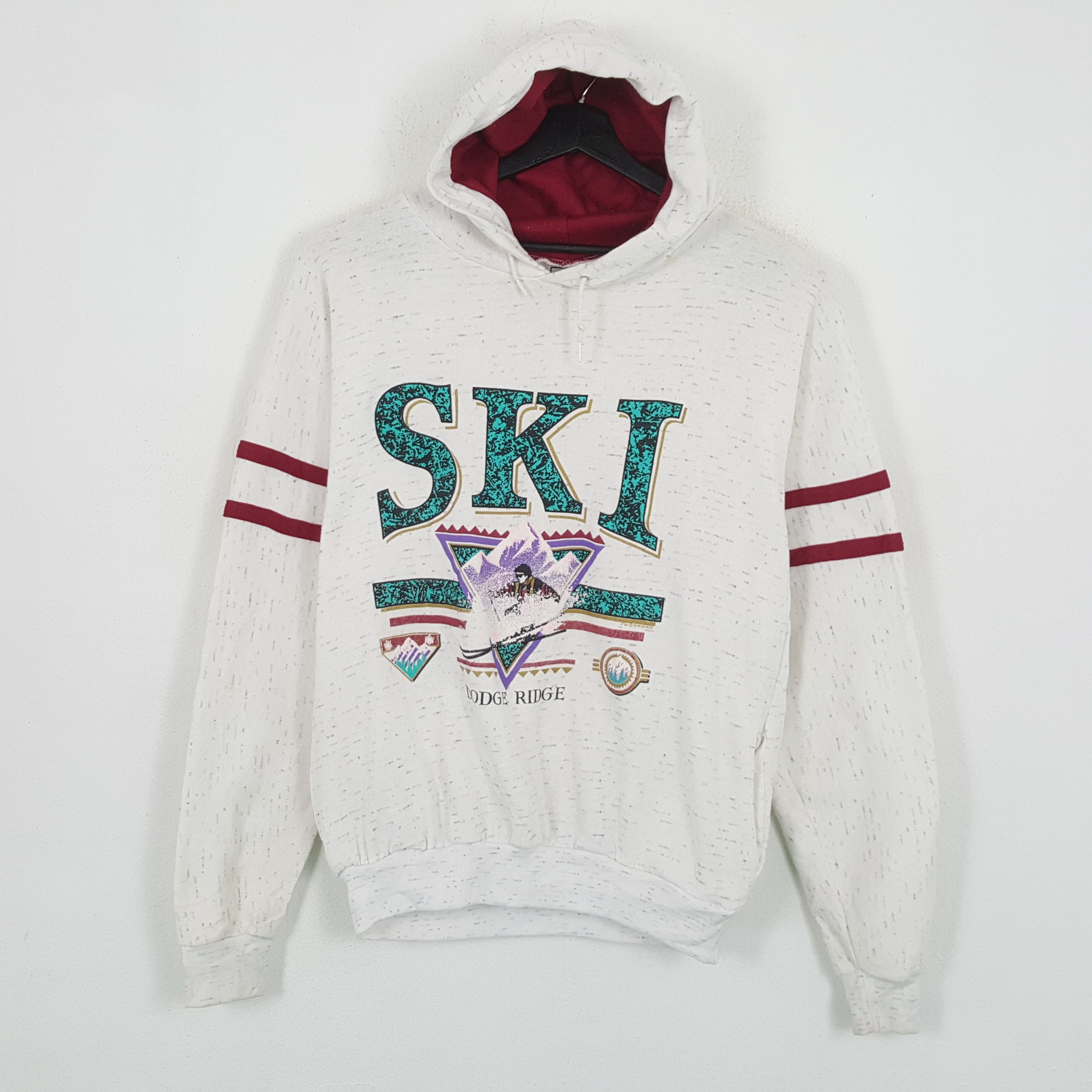 Vintage SKI DODGE BRIDGE Center Design Vintage Sweatshirt Size US L / EU 52-54 / 3 - 1 Thumbnail