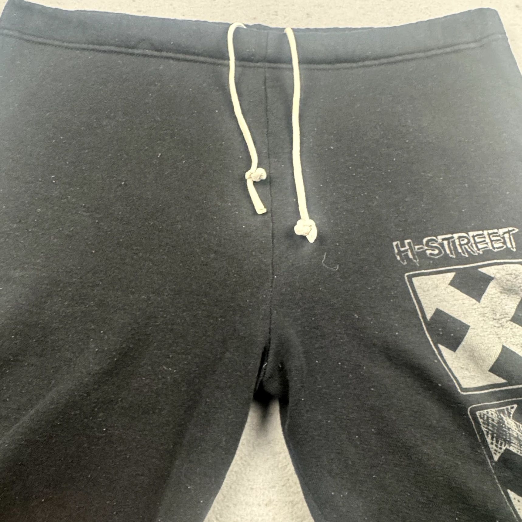 Toffs VINTAGE H-Street Sweat Shorts Mens Skate Graphic Cut Offs Distressed 80s Vision Size US 37 - 5 Thumbnail