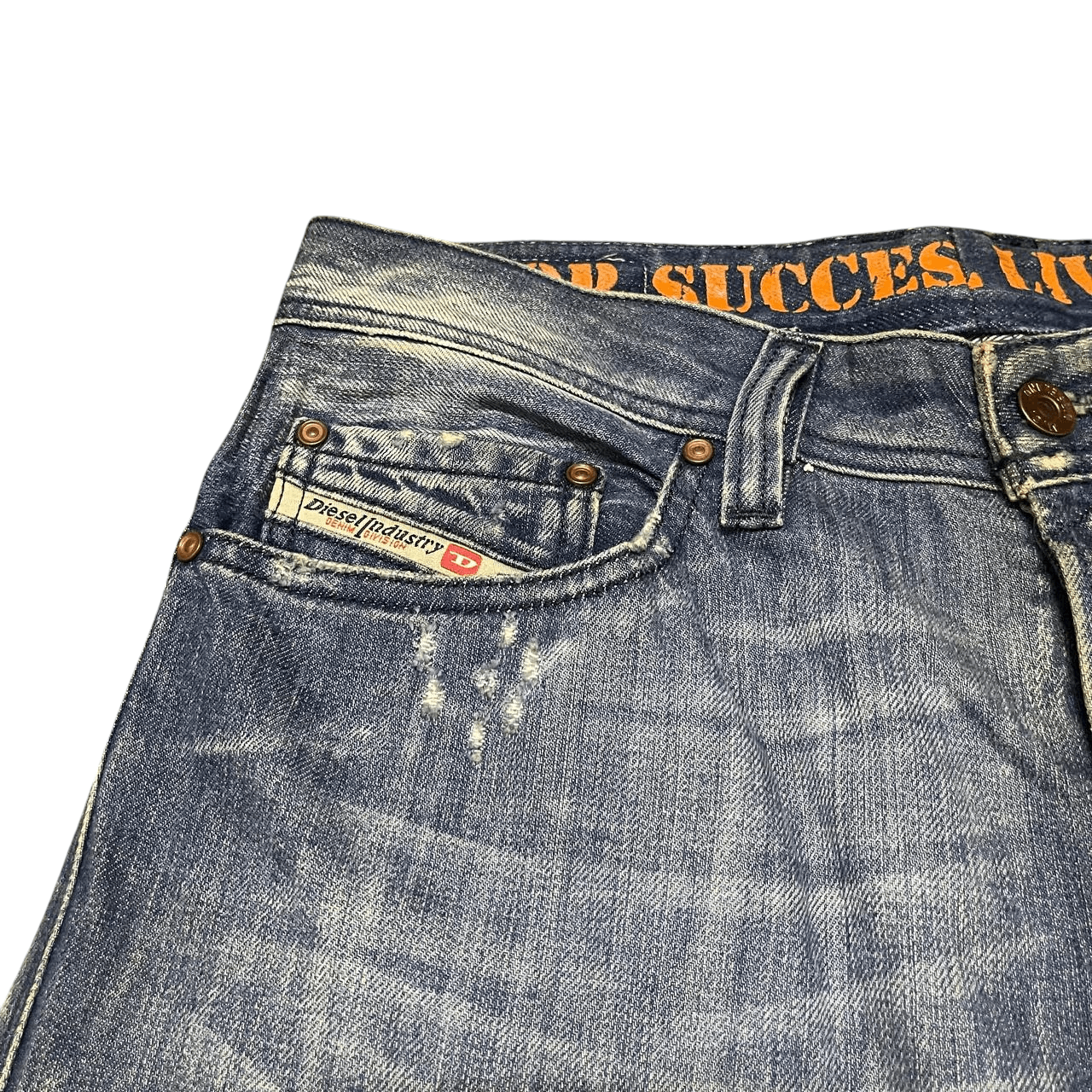 Diesel Vintage Diesel Safado Regular Slim Straight Jeans Size US 32 / EU 48 - 6 Thumbnail